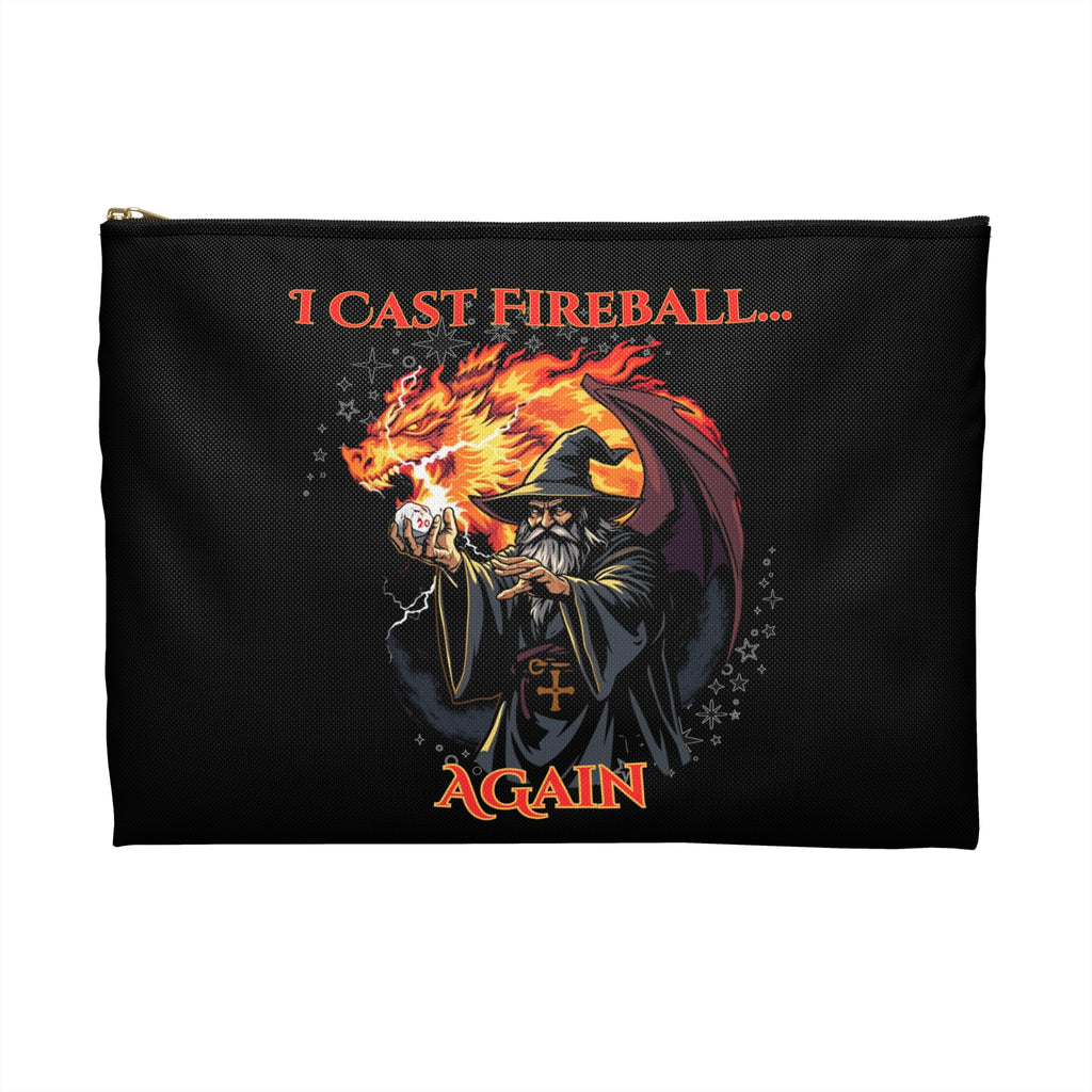 I Cast Fireball... Again Dice Bag