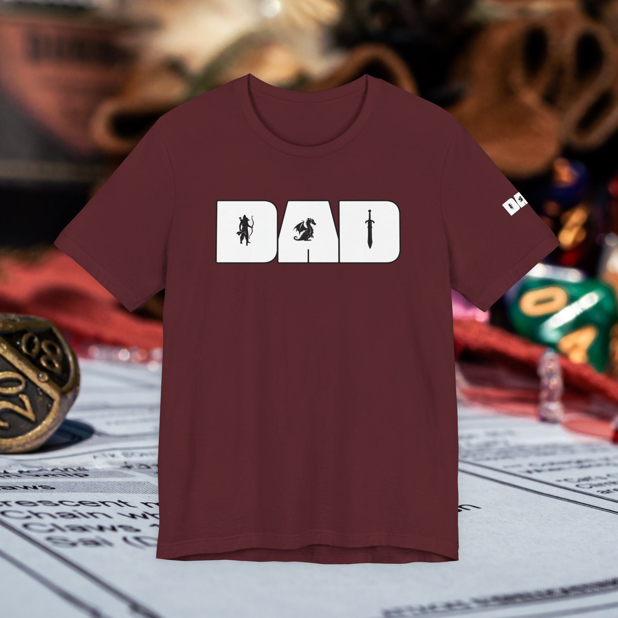 Dad T‑Shirt — RPG Badass Dad Tee