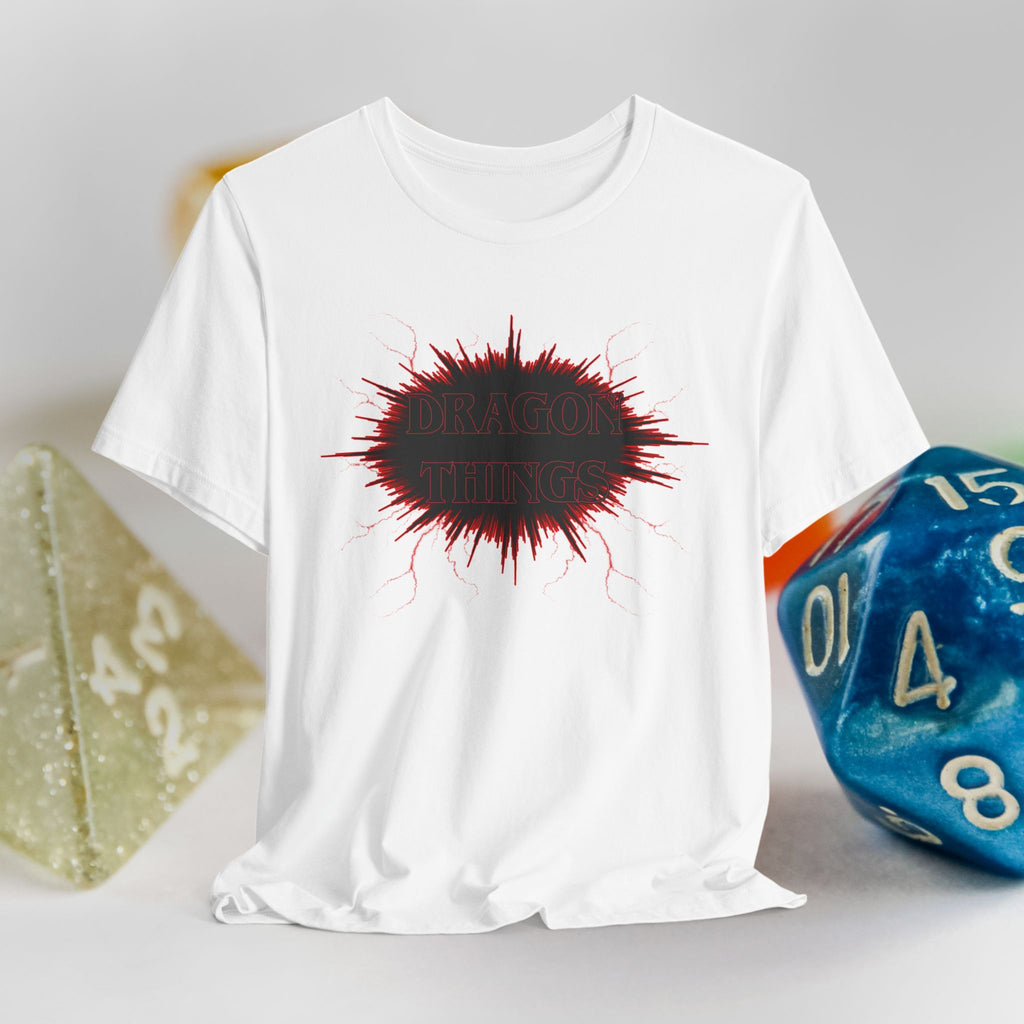 Dragon Things T-Shirt — Graphic (RPG Dice Gamer Tee)