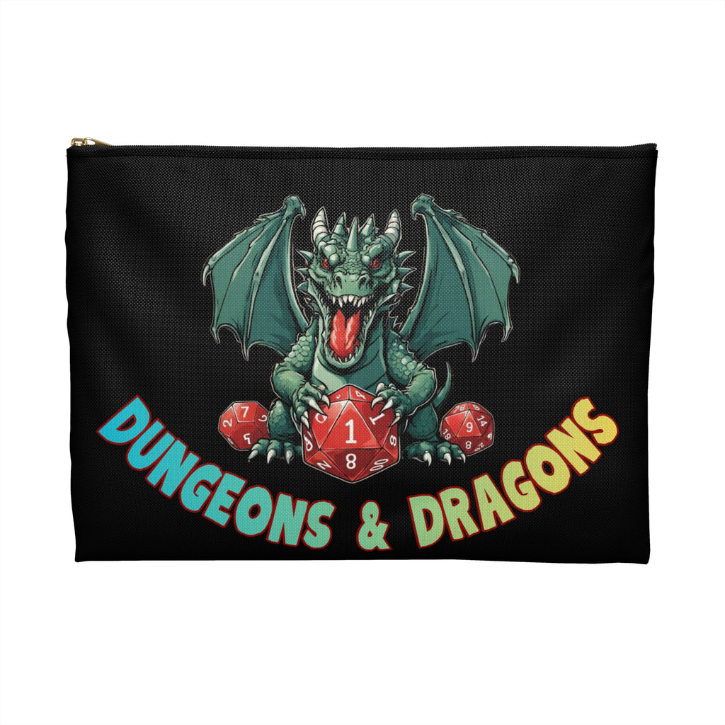 D&D Dice and Mini's Bag