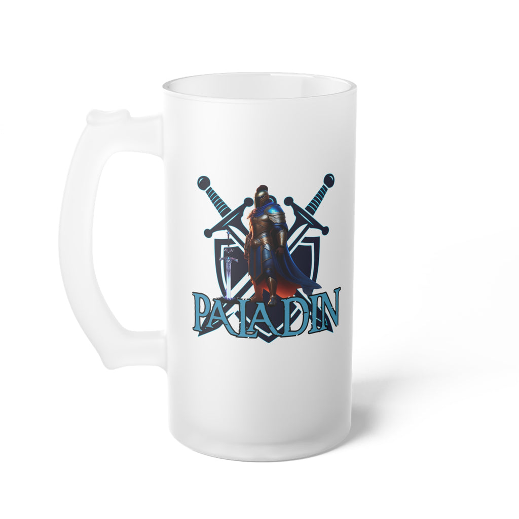 Frosted Paladin Beer/ Mead Mug — D&D Class Paladin  Beer Stein