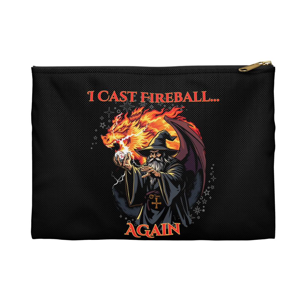 I Cast Fireball... Again Dice Bag