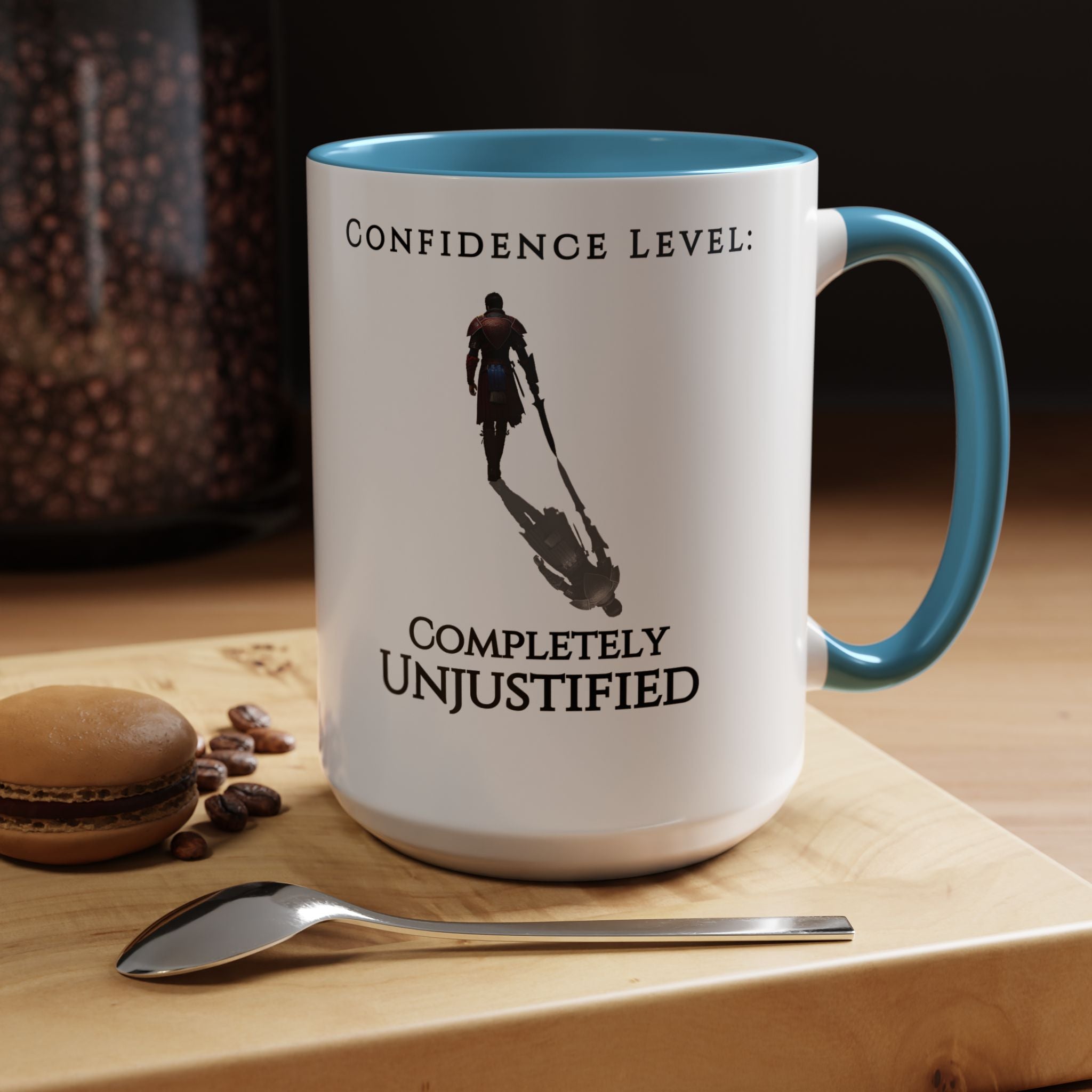 Confidence Level: Completely Unjustified Coffee Mug