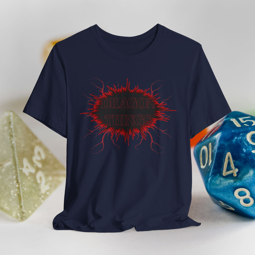 Dragon Things T-Shirt — Graphic (RPG Dice Gamer Tee)