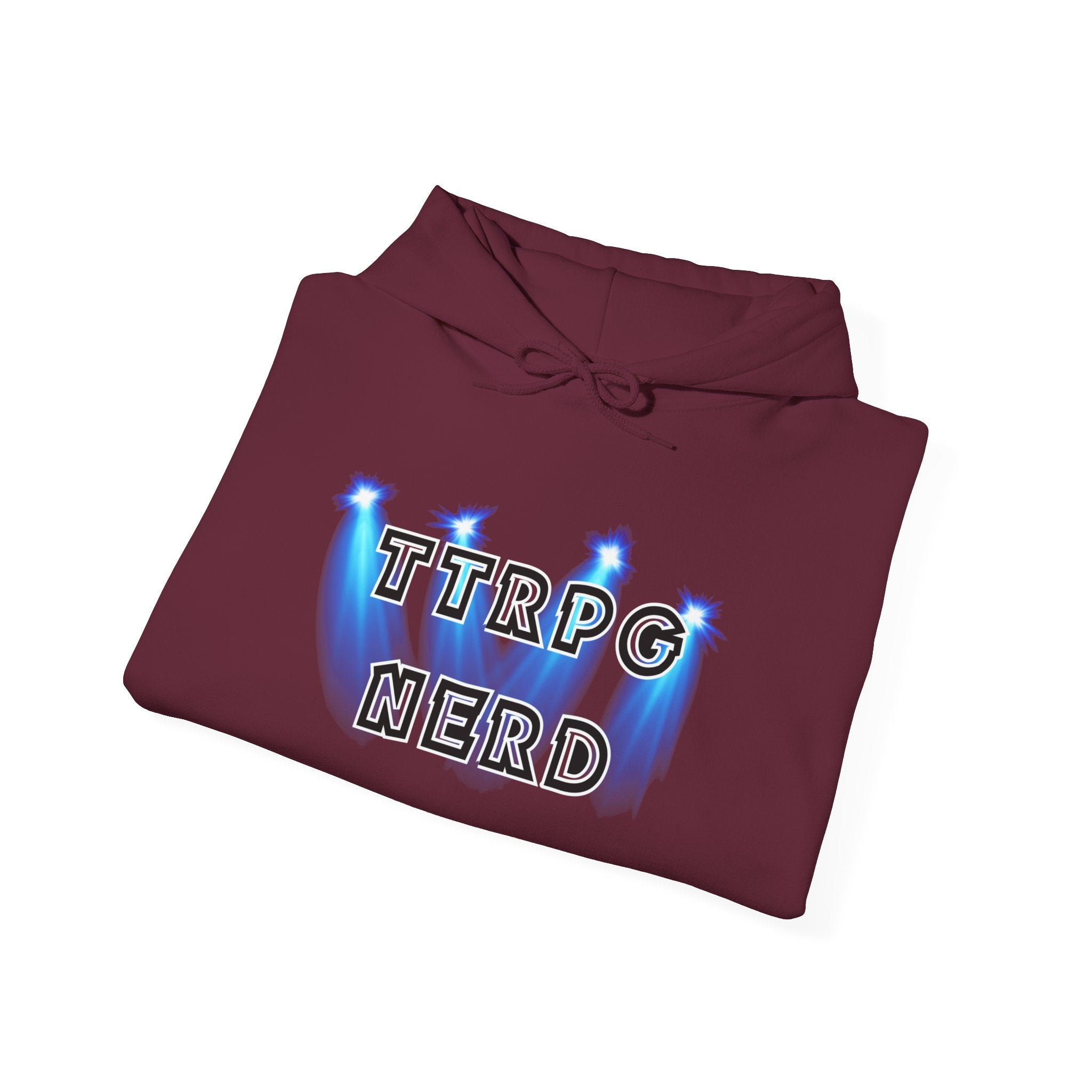 TTRPG Nerd Hoodie — Tabletop RPG Gamer Pullover