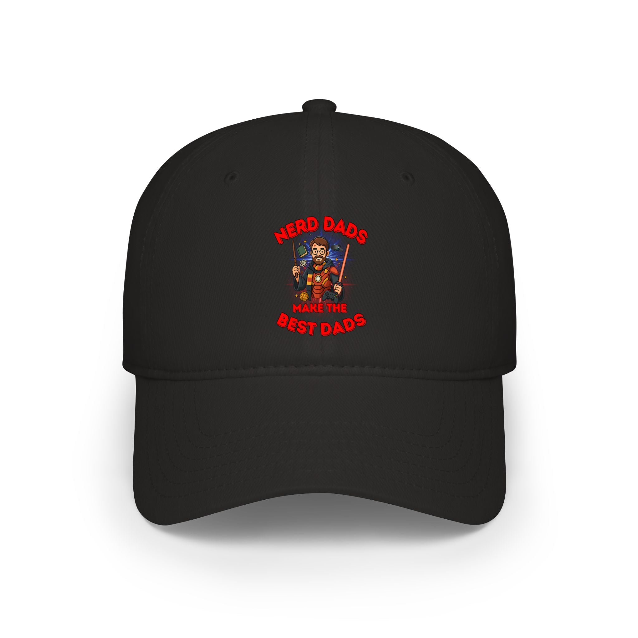 Nerd Dads Make the Best Dads-Baseball Cap