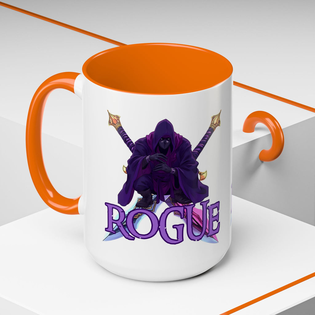 Rogue Gamer Accent Coffee Mug – D&D  Rogue Design (11/15oz)