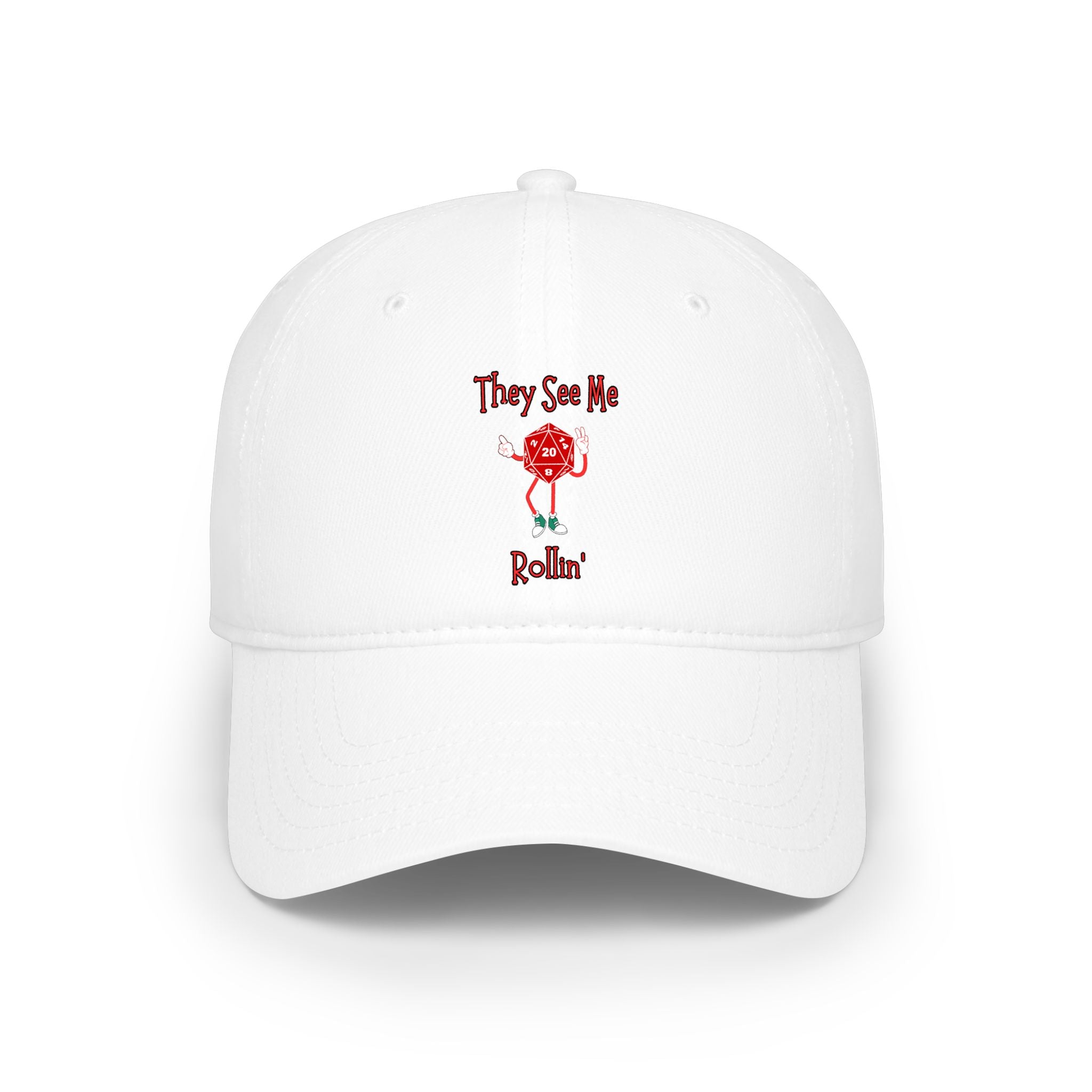 They See Me Rollin' D20 Cap - Low Profile Baseball Hat