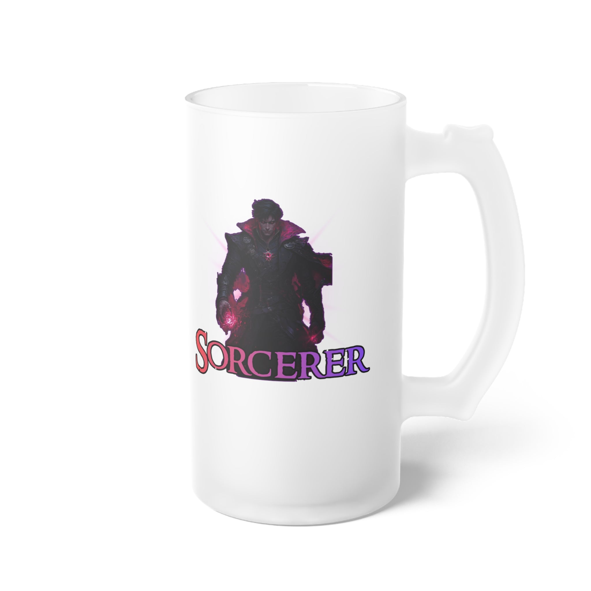 Frosted Sorcerer Beer/ Mead Mug —  D&D Class Sorcerer