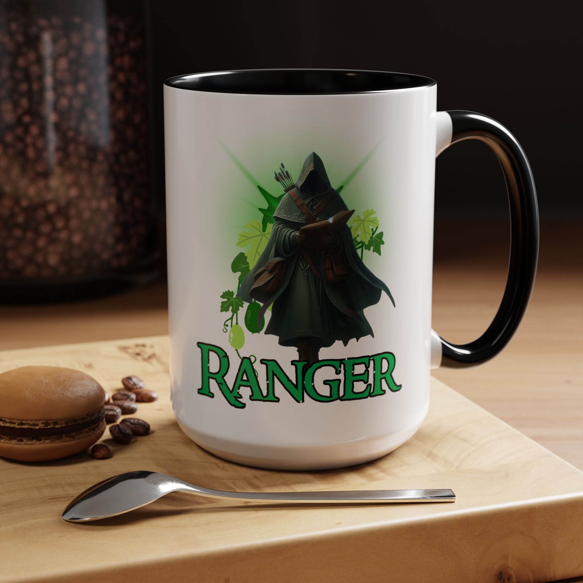 Ranger Coffee Mug — Dungeons & Dragons Inspired Accent Mug (15oz)