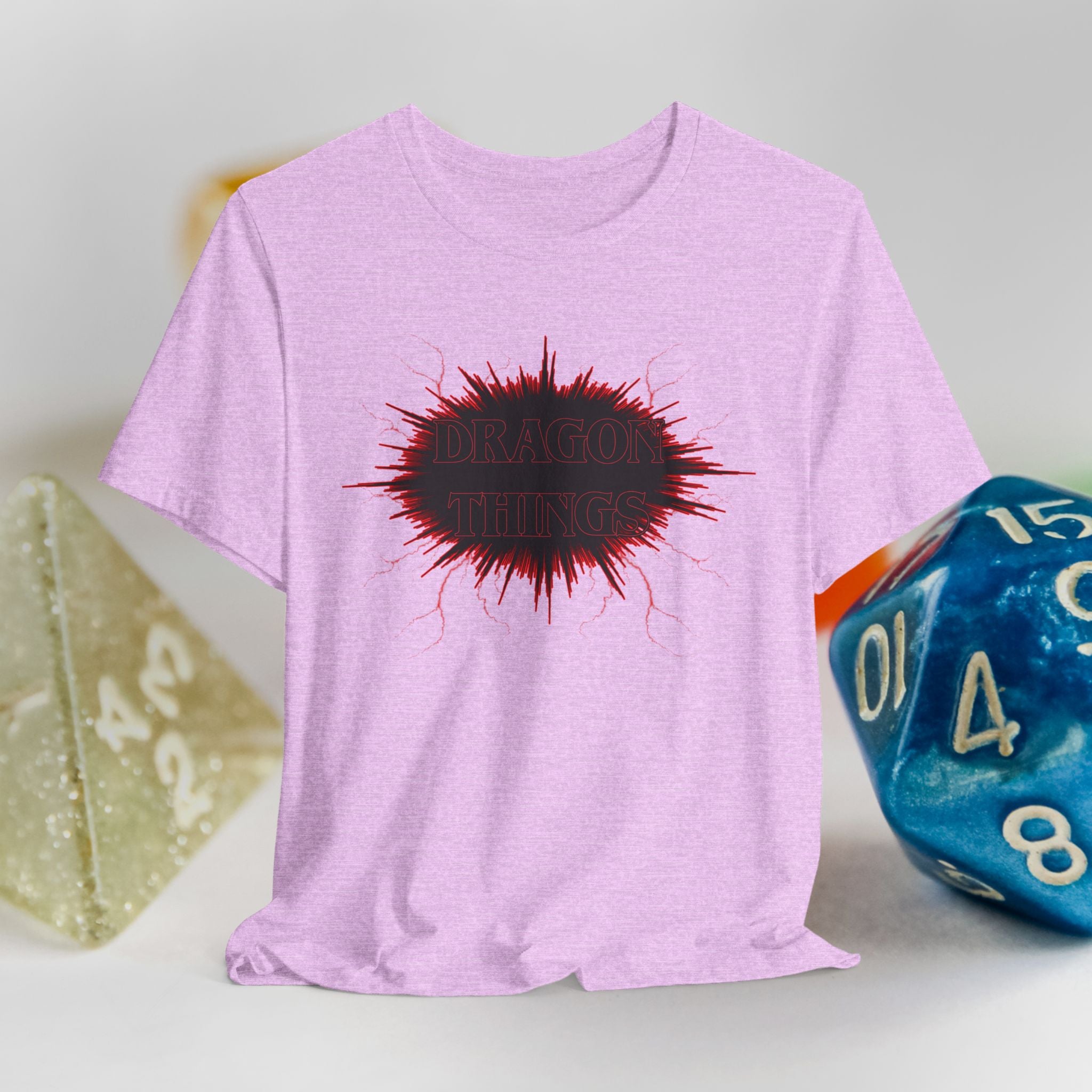 Dragon Things T-Shirt — Graphic (RPG Dice Gamer Tee)