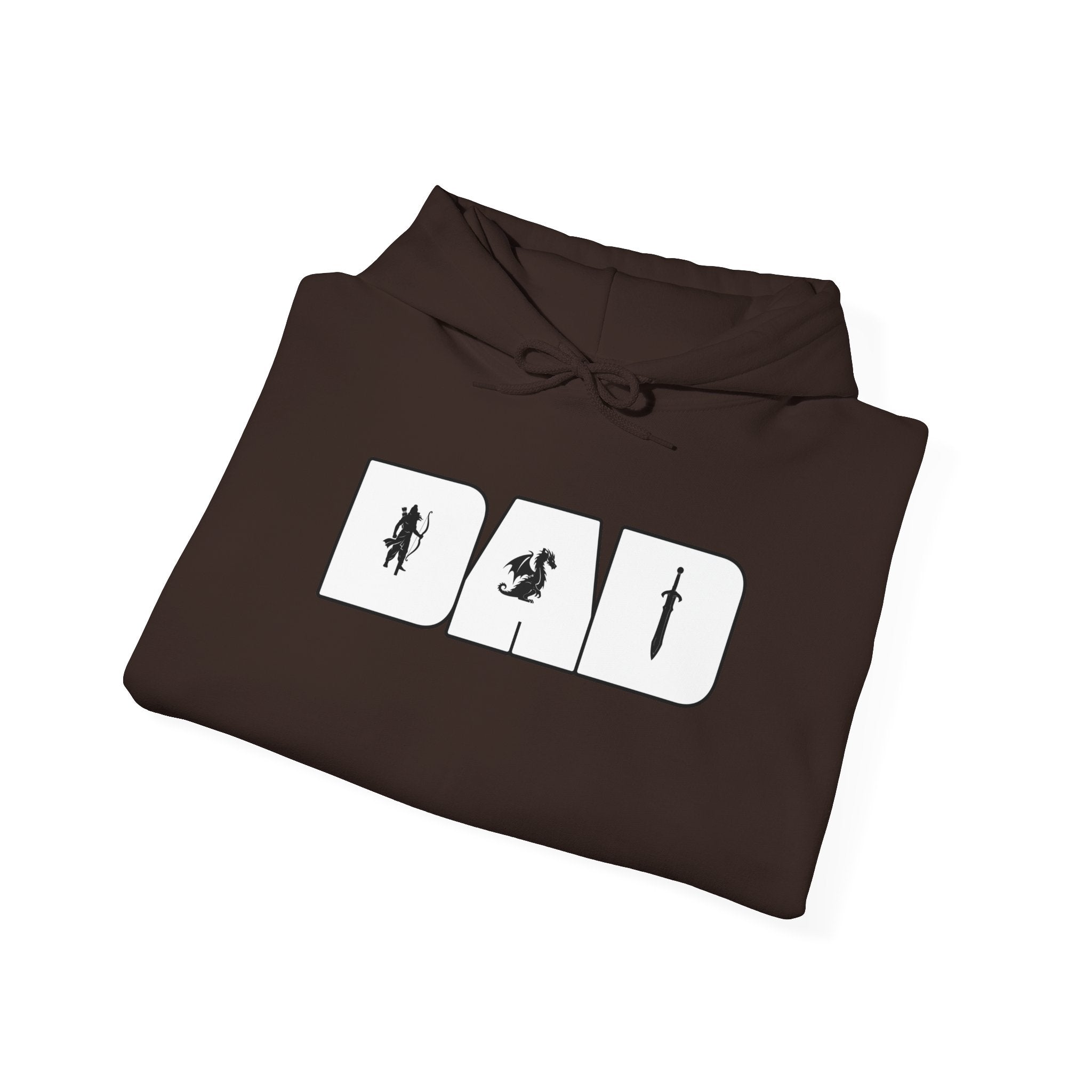 Rpg Dad Icon Hoodie — Badass Dad Hoodie