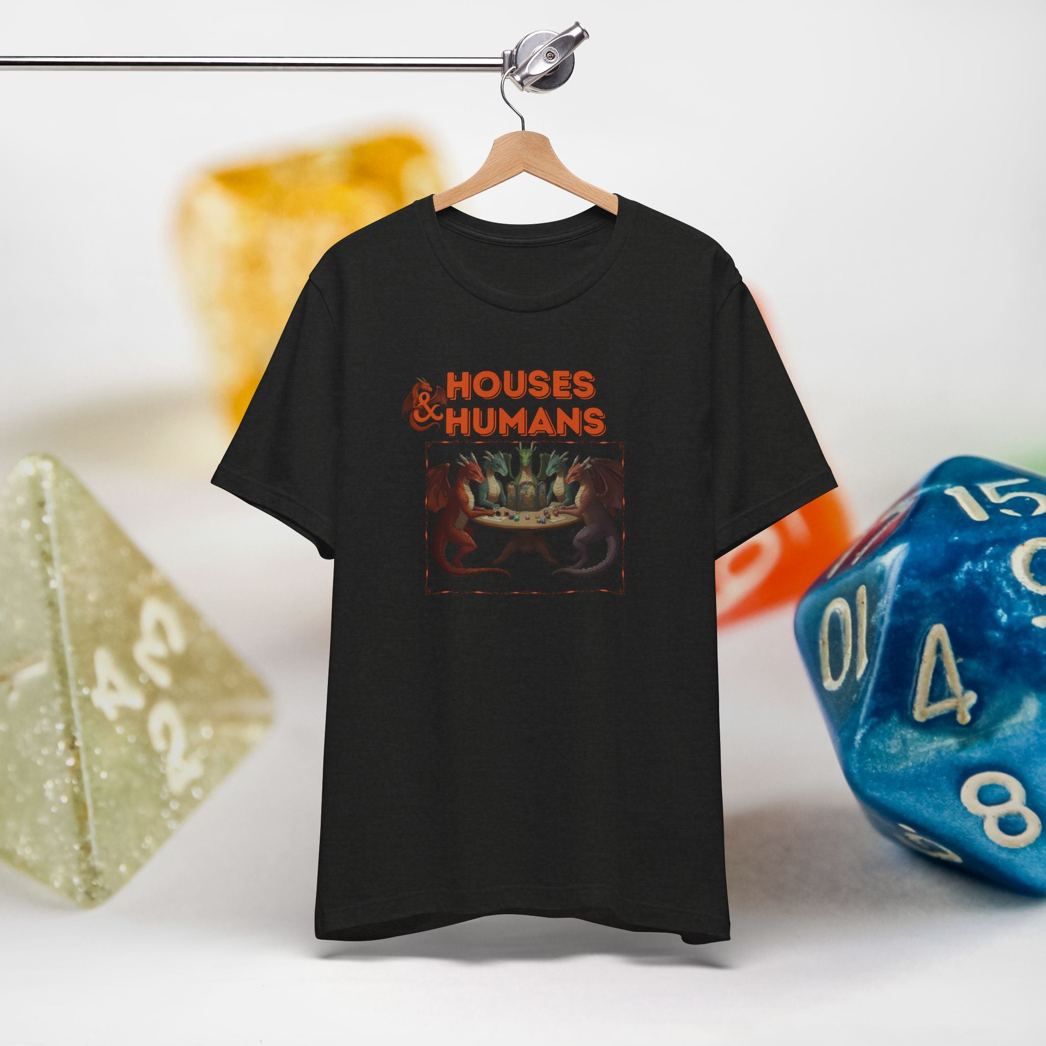 T-Shirt — "Houses & Humans" Fantasy Graphic Tee