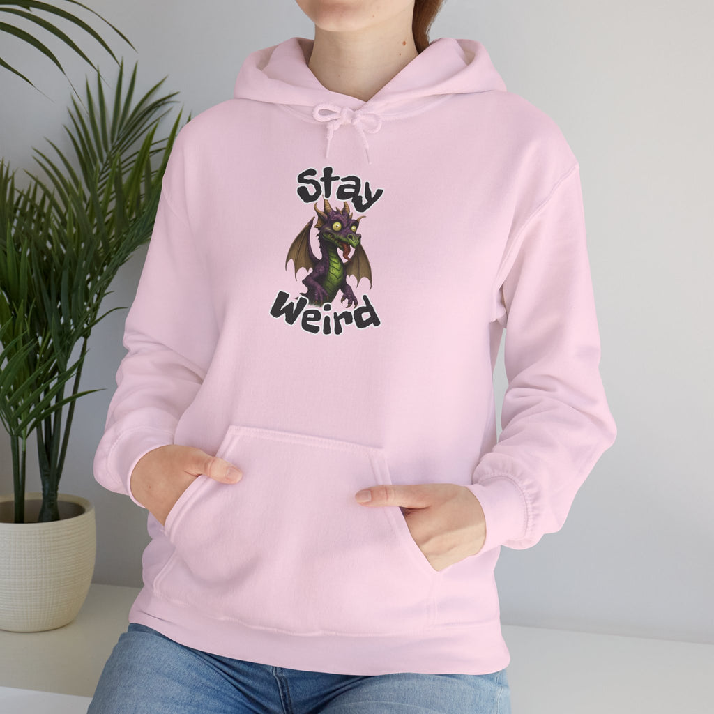 'Stay Weird' Dragon Hoodie
