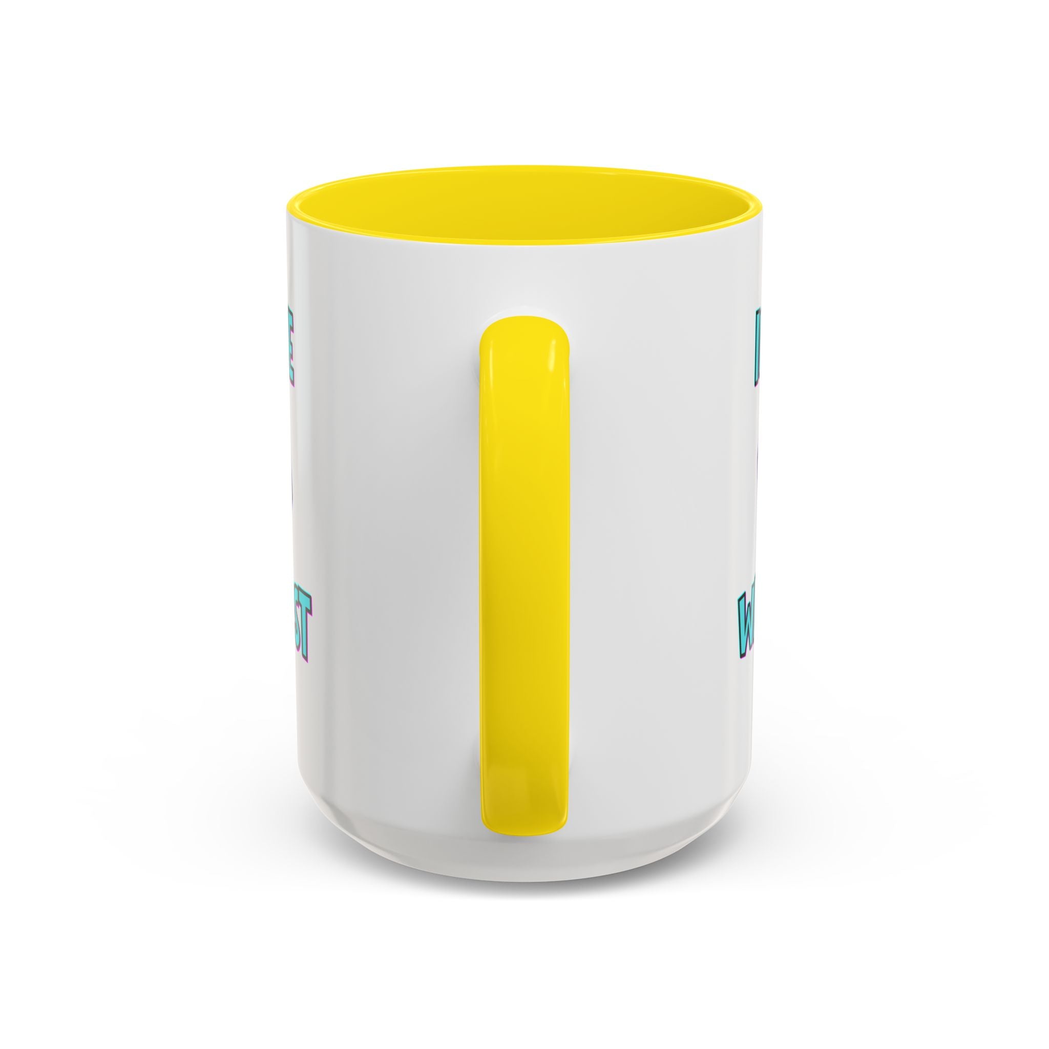 D20 Coffee Mug — "In Dice We Trust" Gamer RPG Dice Mug (15oz Accent)