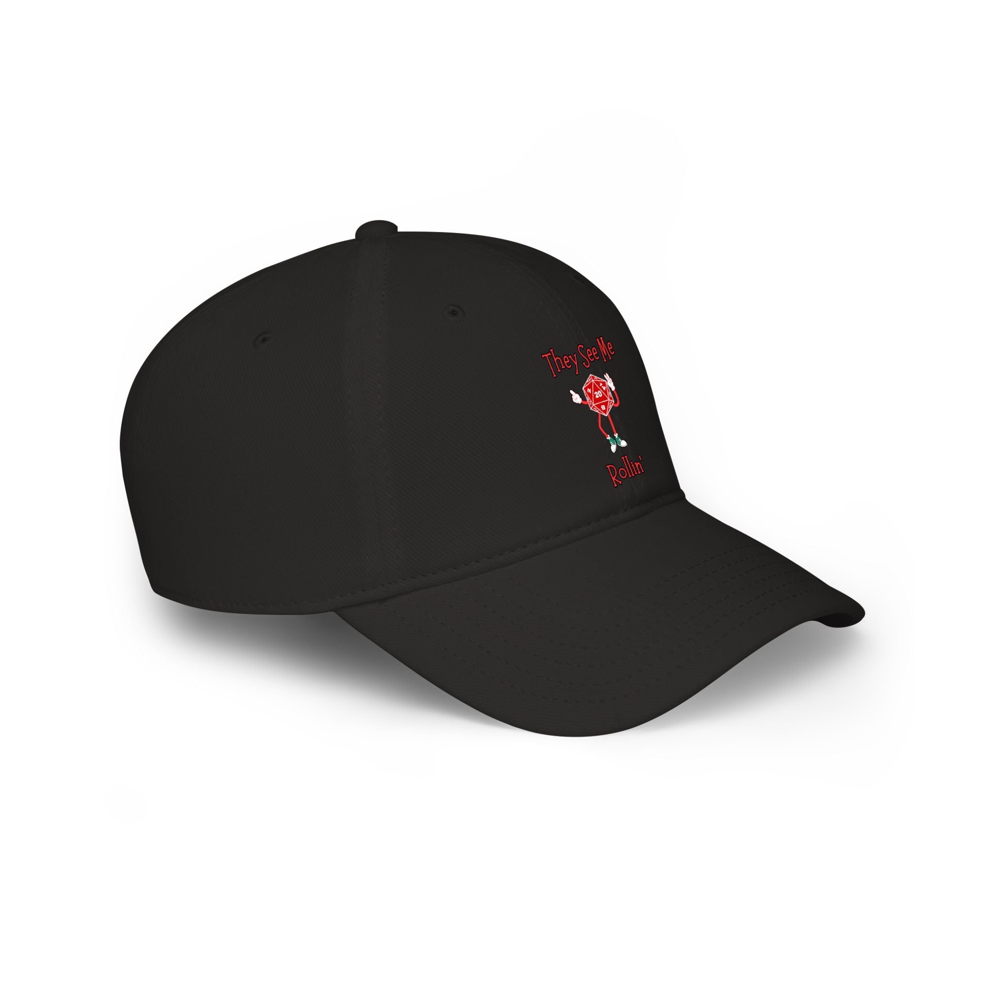 They See Me Rollin' D20 Cap - Low Profile Baseball Hat