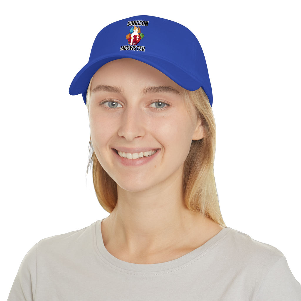 Dungeon Meowster Low-Profile Baseball Cap