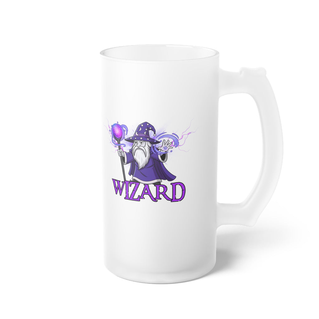 Frosted BeerMead  Mug — D&D Class Wizard Mug  Stein