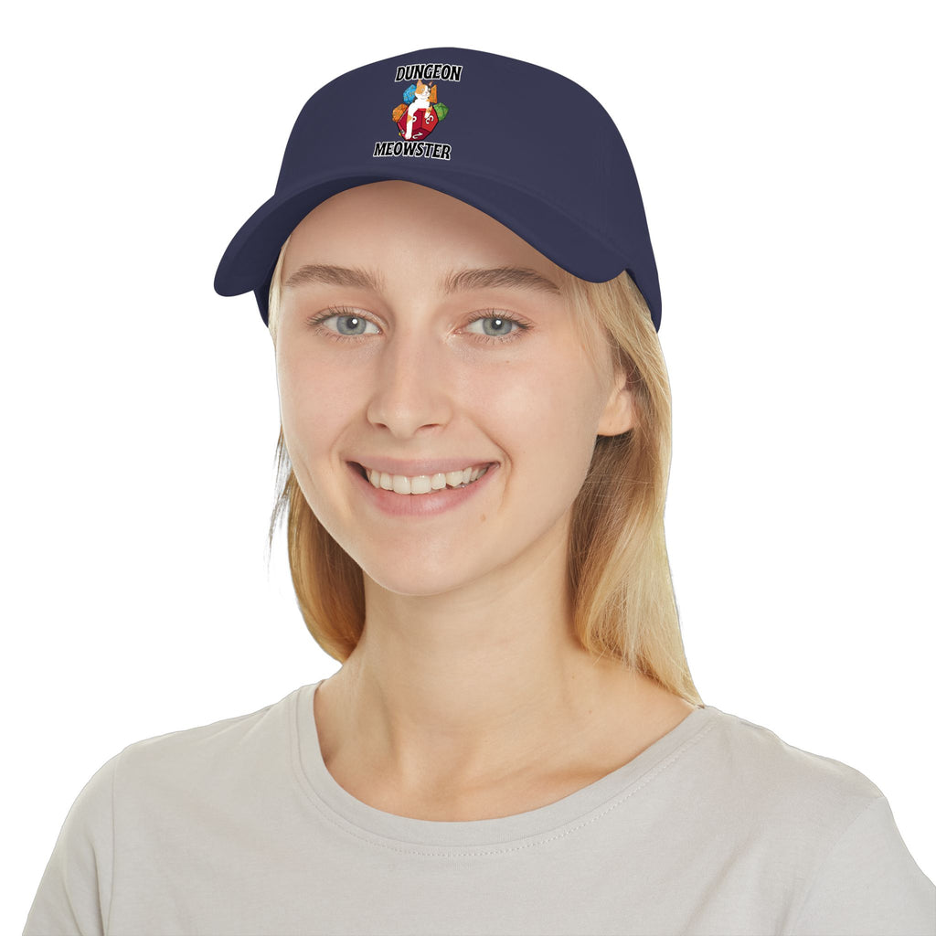 Dungeon Meowster Low-Profile Baseball Cap