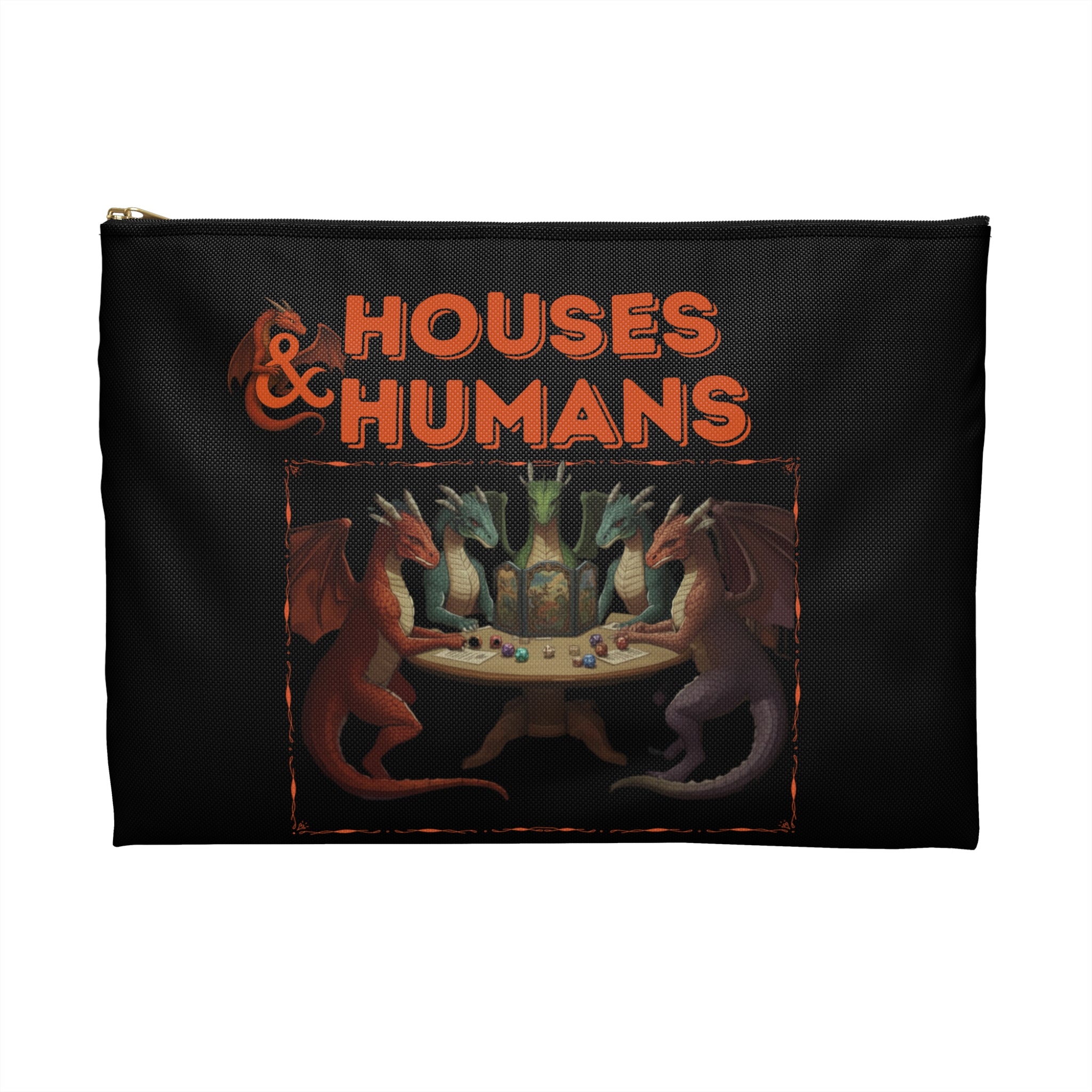 'Houses & Humans' Dragon Dice Bag