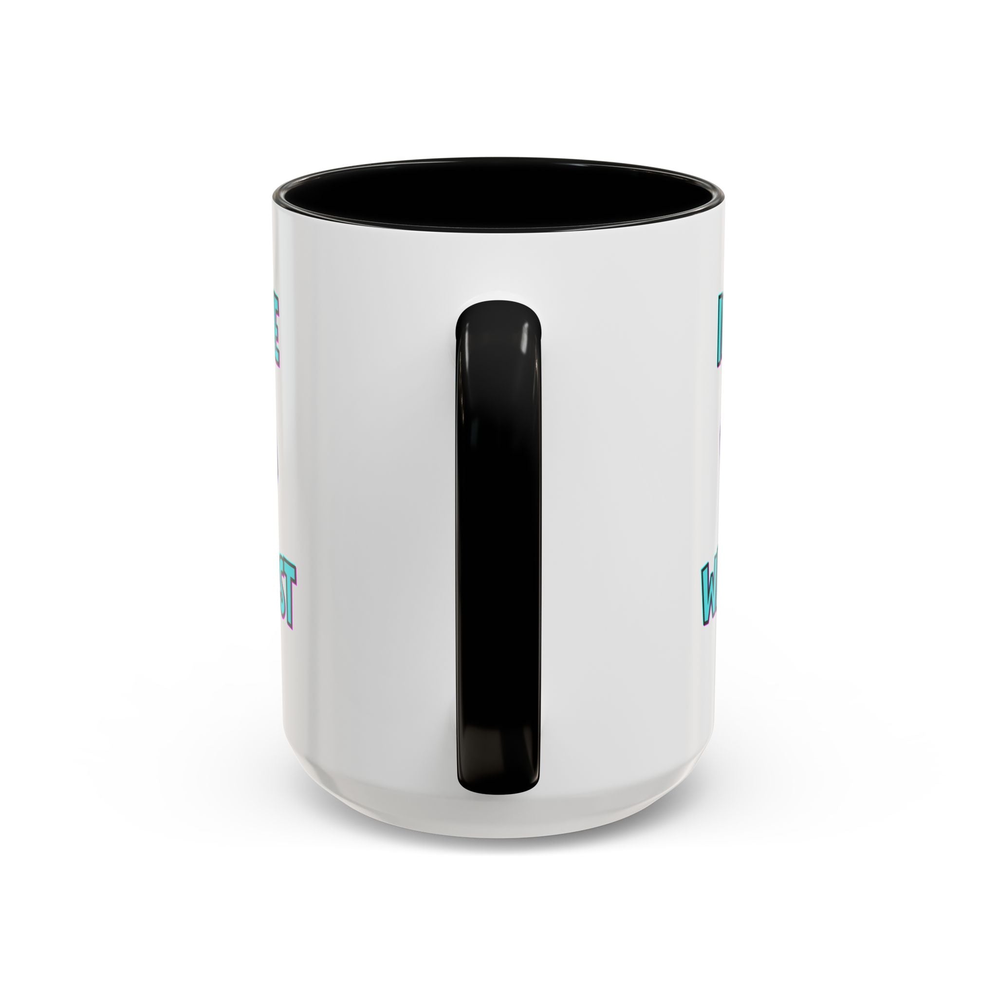 D20 Coffee Mug — "In Dice We Trust" Gamer RPG Dice Mug (15oz Accent)