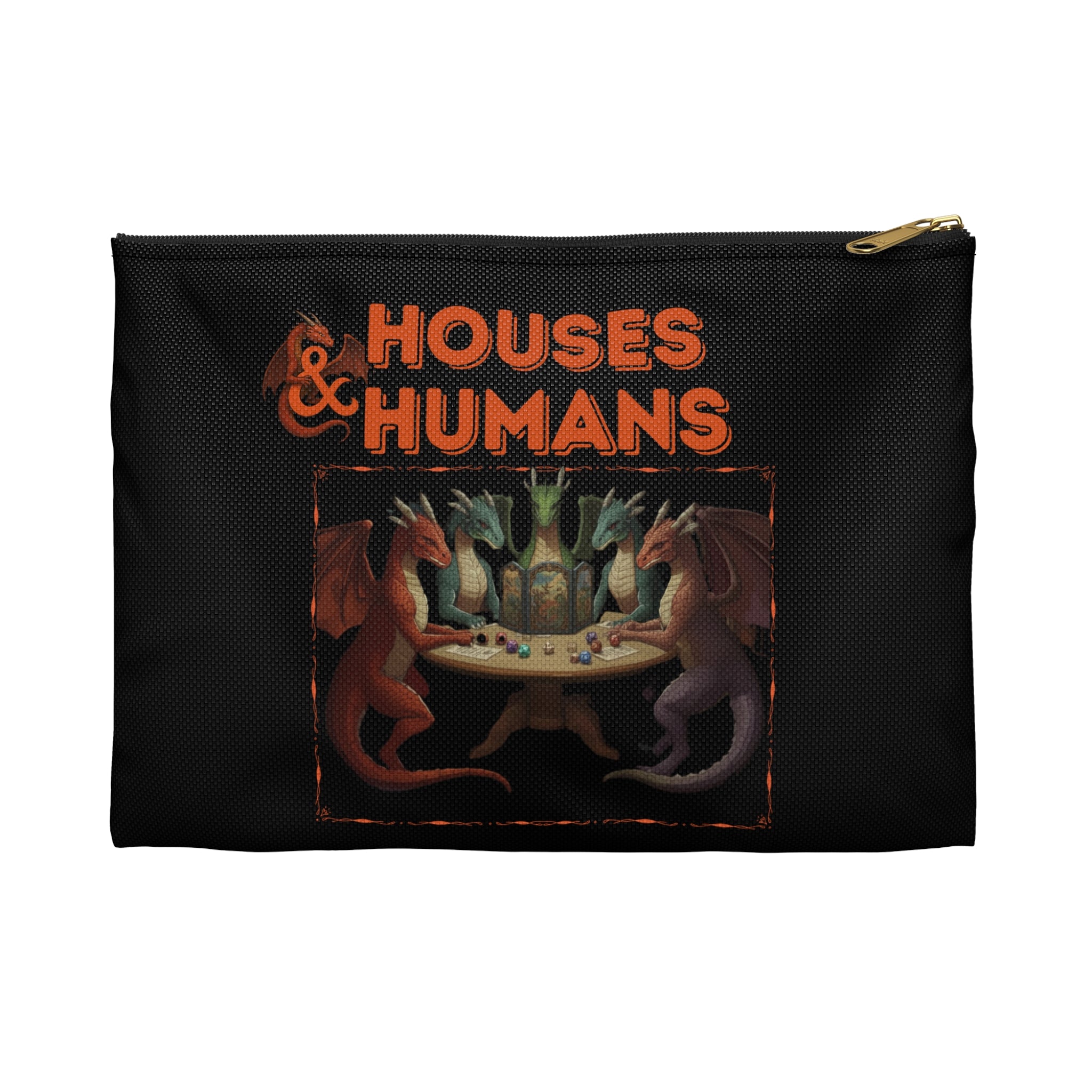 'Houses & Humans' Dragon Dice Bag
