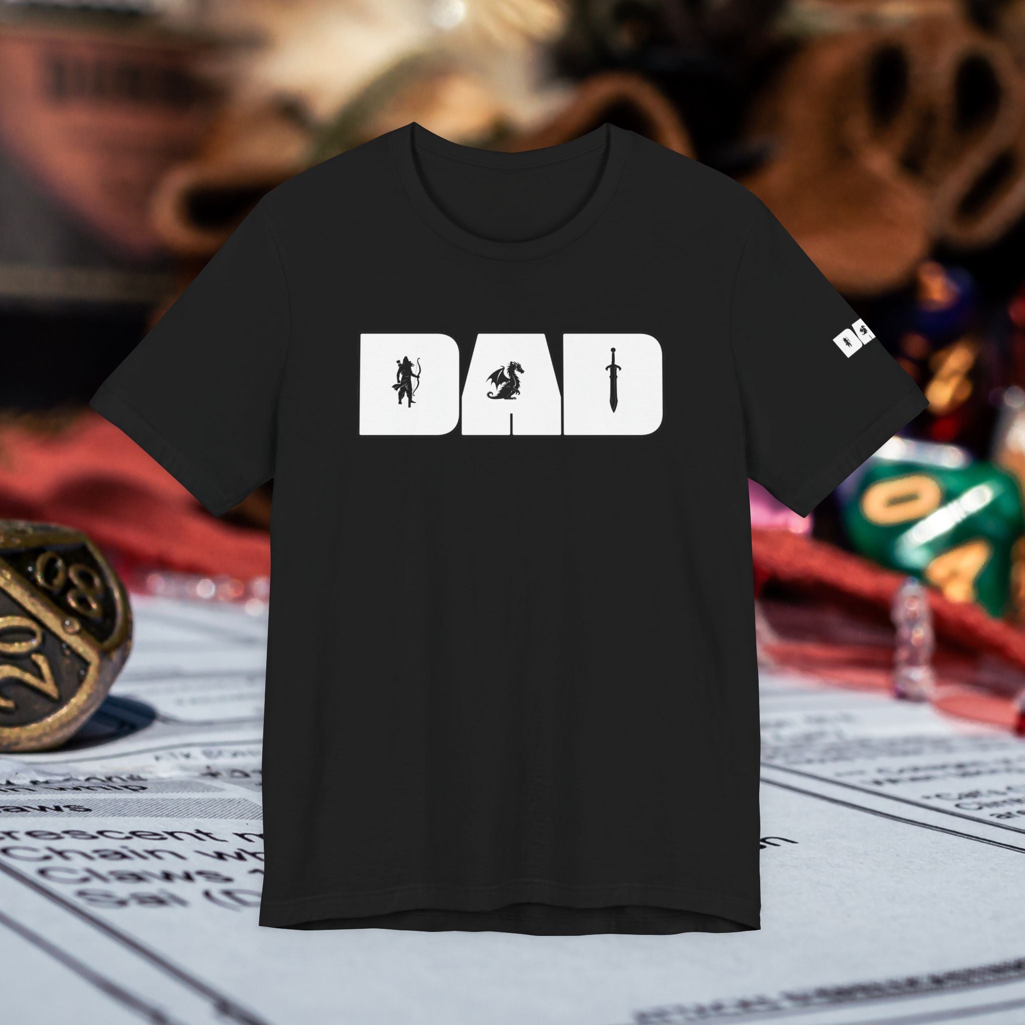 Dad T‑Shirt — RPG Badass Dad Tee