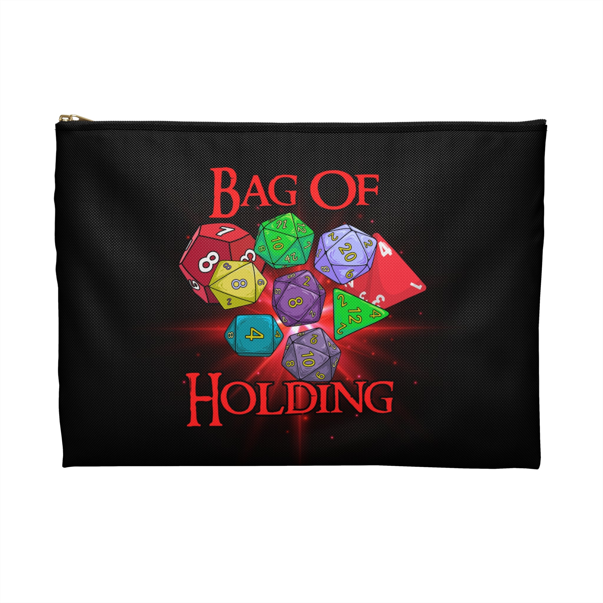 'Bag of Holding' Dice Storage Pouch (RPG Dice, Tabletop Gaming Gear)