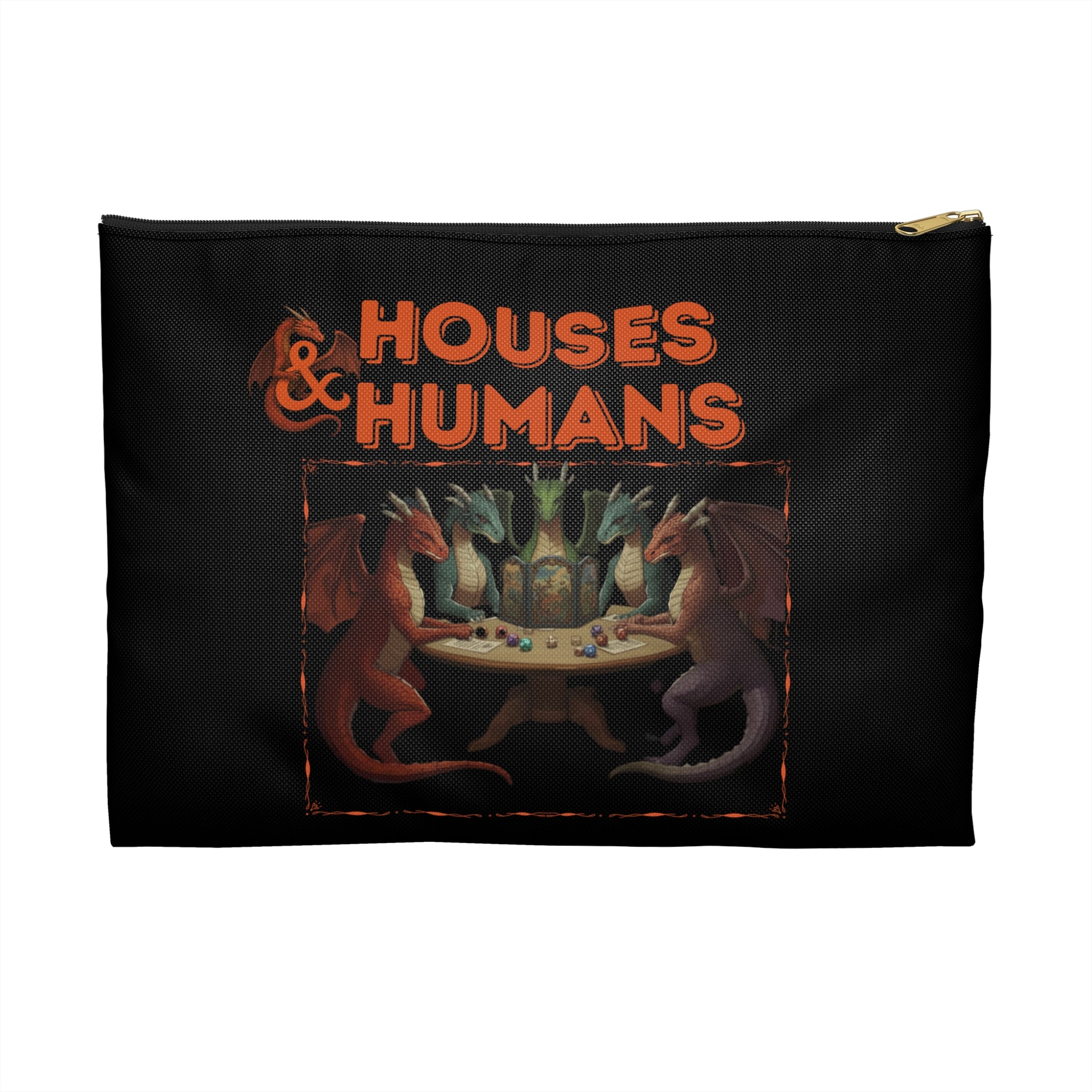'Houses & Humans' Dragon Dice Bag