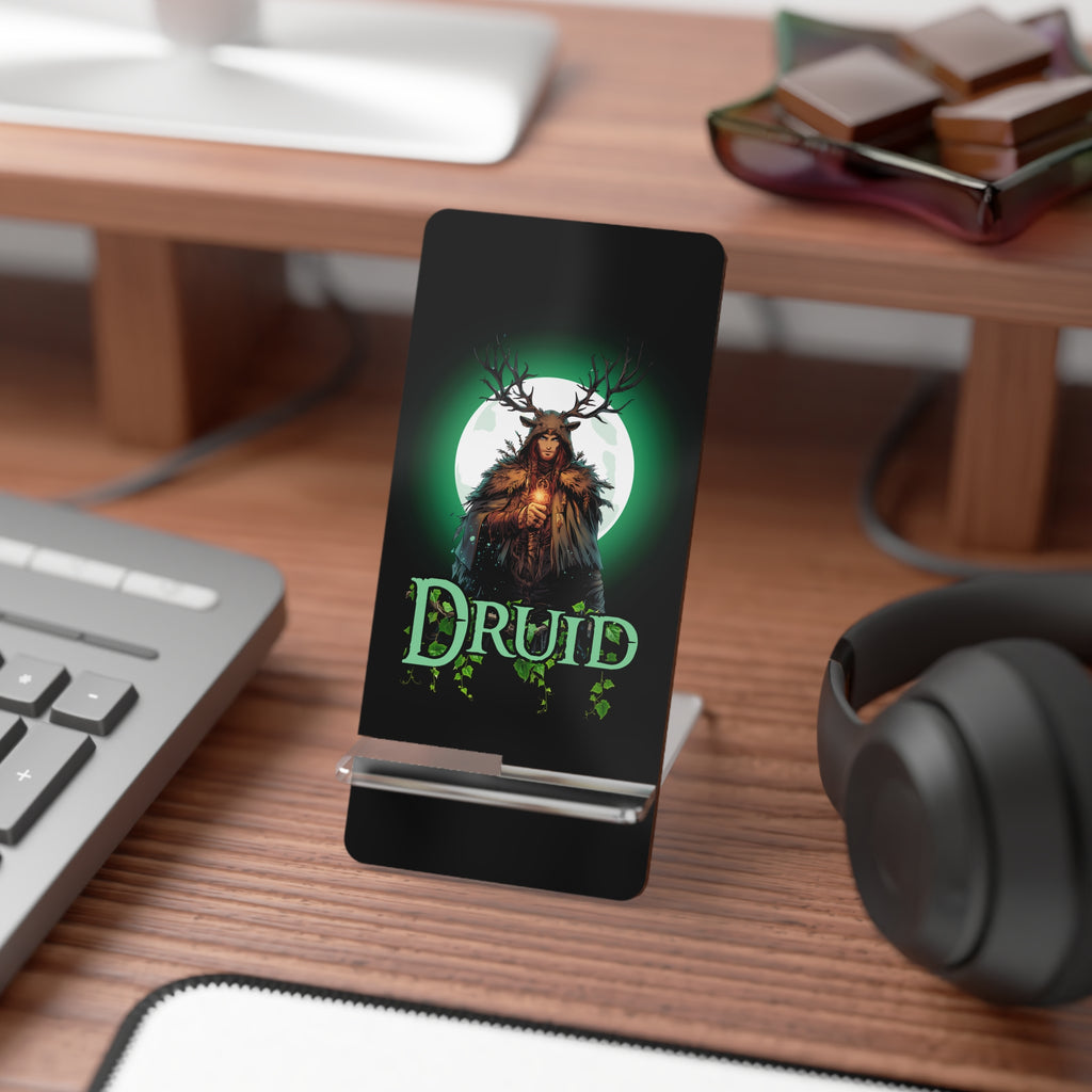 Druid Phone Stand — Fantasy D&D Smartphone Display