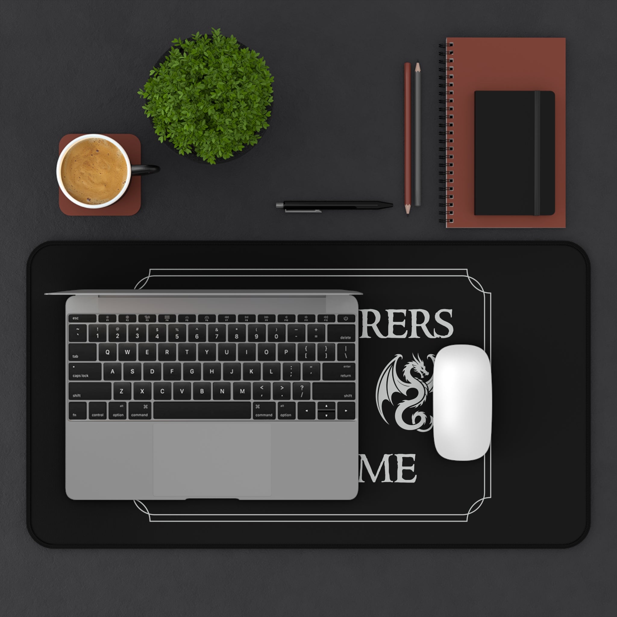 Adventurers Welcome D20 Desk Mat