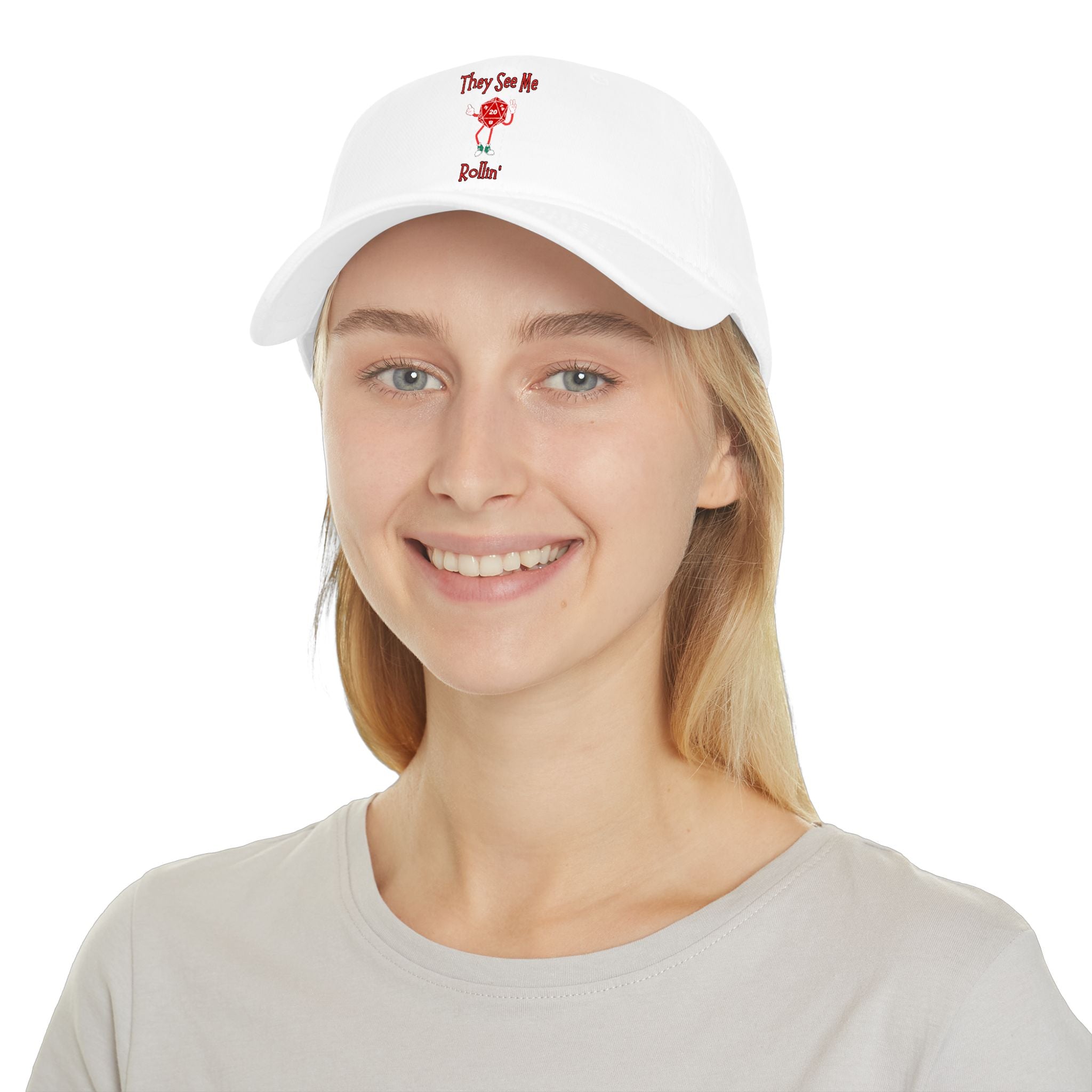 They See Me Rollin' D20 Cap - Low Profile Baseball Hat