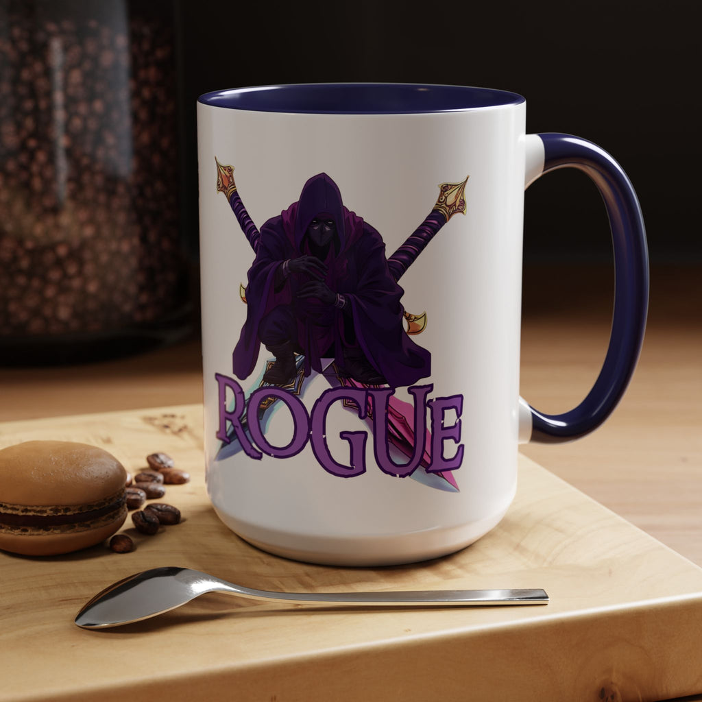 Rogue Gamer Accent Coffee Mug – D&D  Rogue Design (11/15oz)
