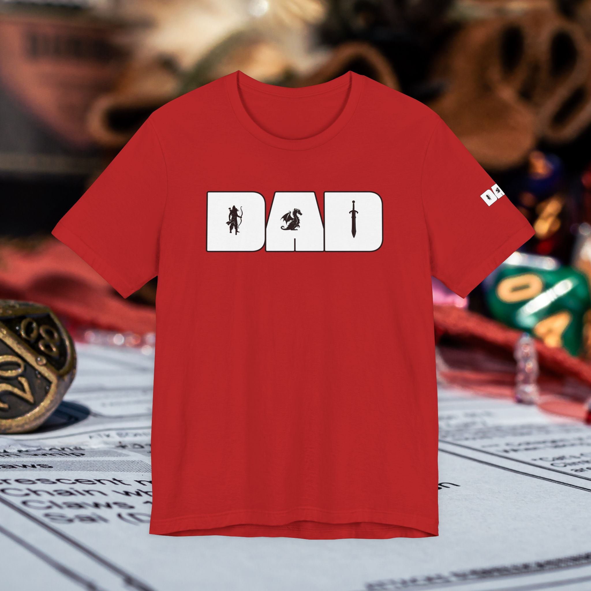 Dad T‑Shirt — RPG Badass Dad Tee