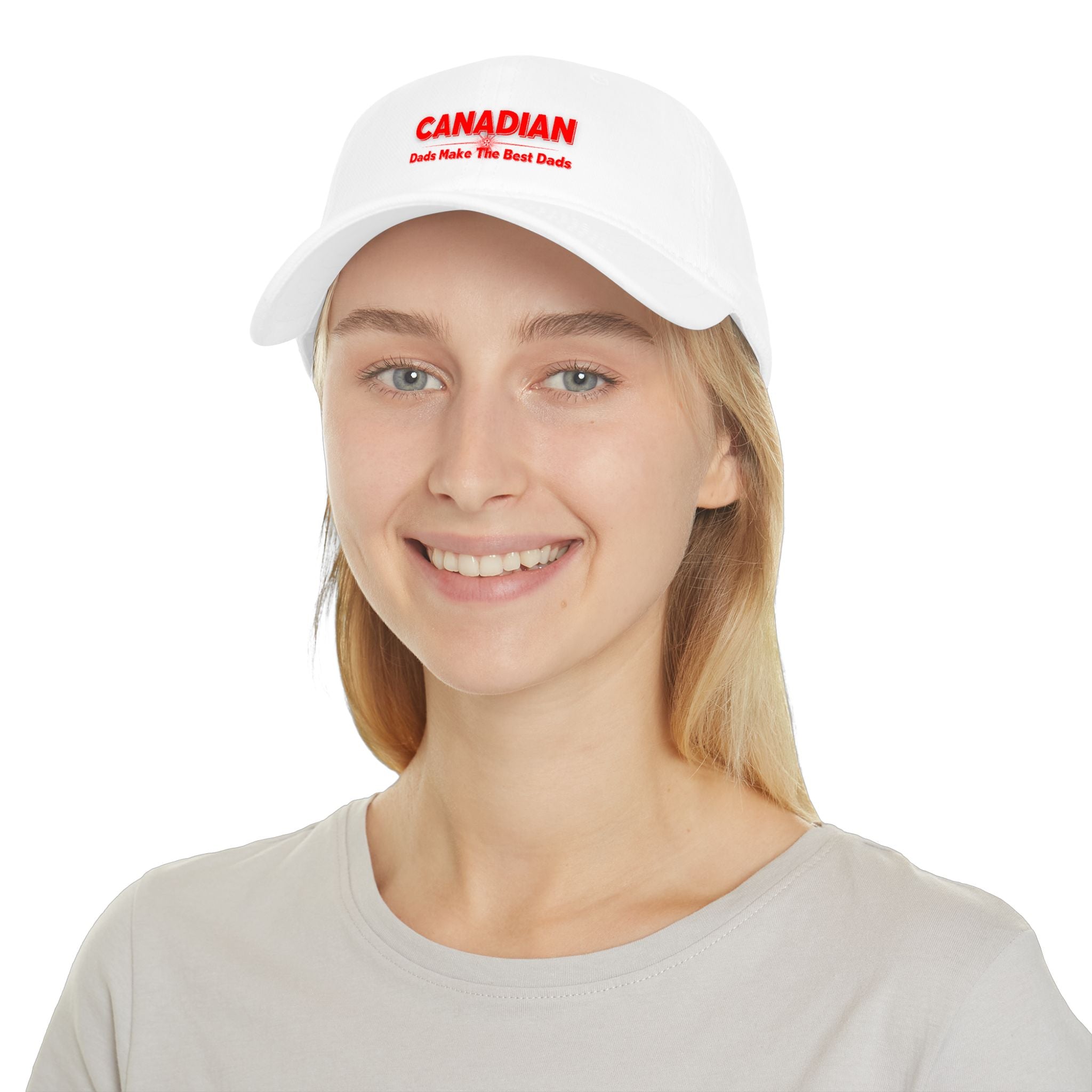 Canadian Dads Make The Best Dads-Low Profile Baseball Cap