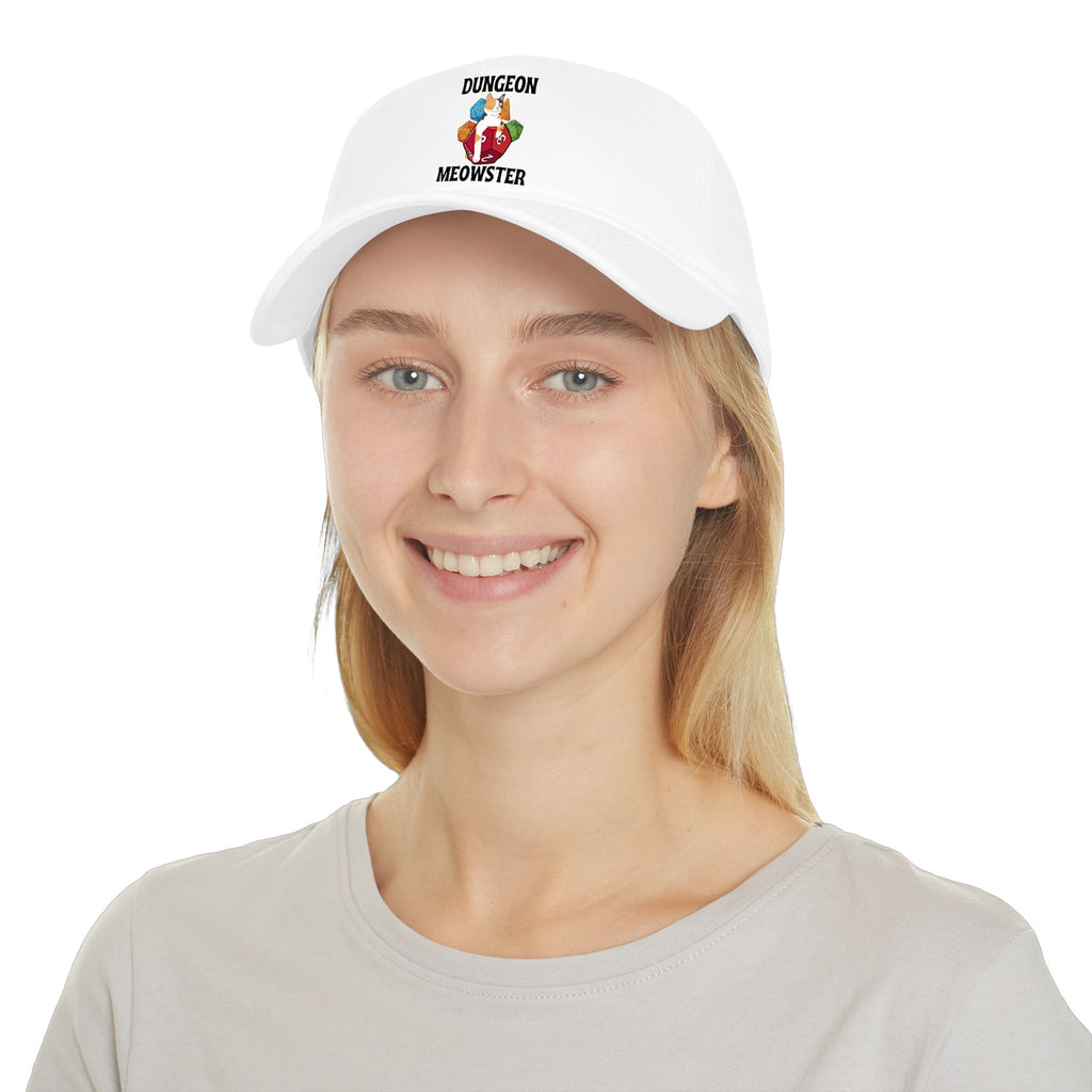 Dungeon Meowster Low-Profile Baseball Cap