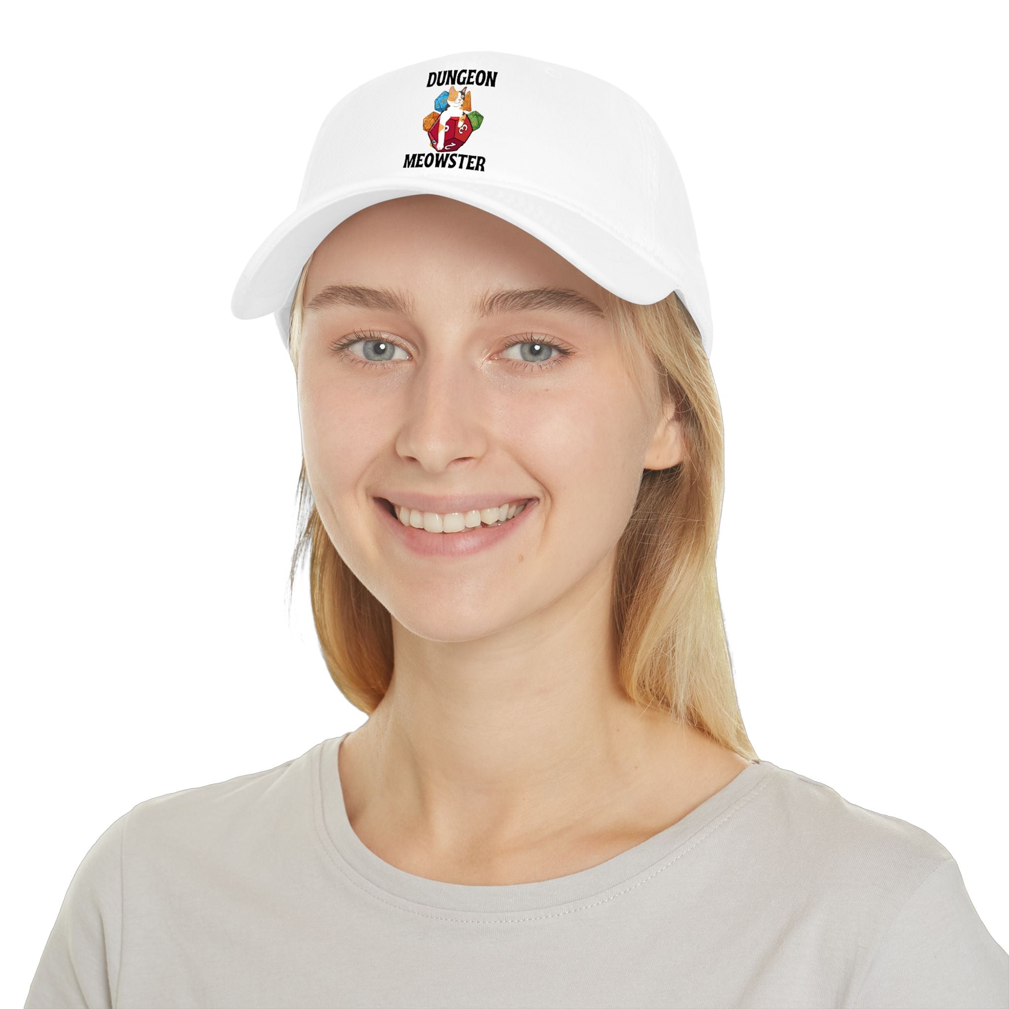 Dungeon Meowster Low-Profile Baseball Cap