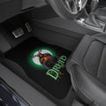 Druid Car Floor Mats — Front Pair with Green Druid Design