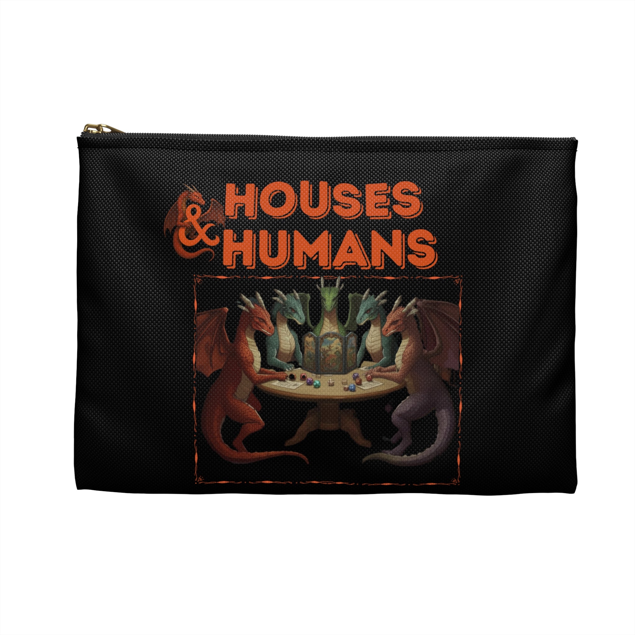 'Houses & Humans' Dragon Dice Bag