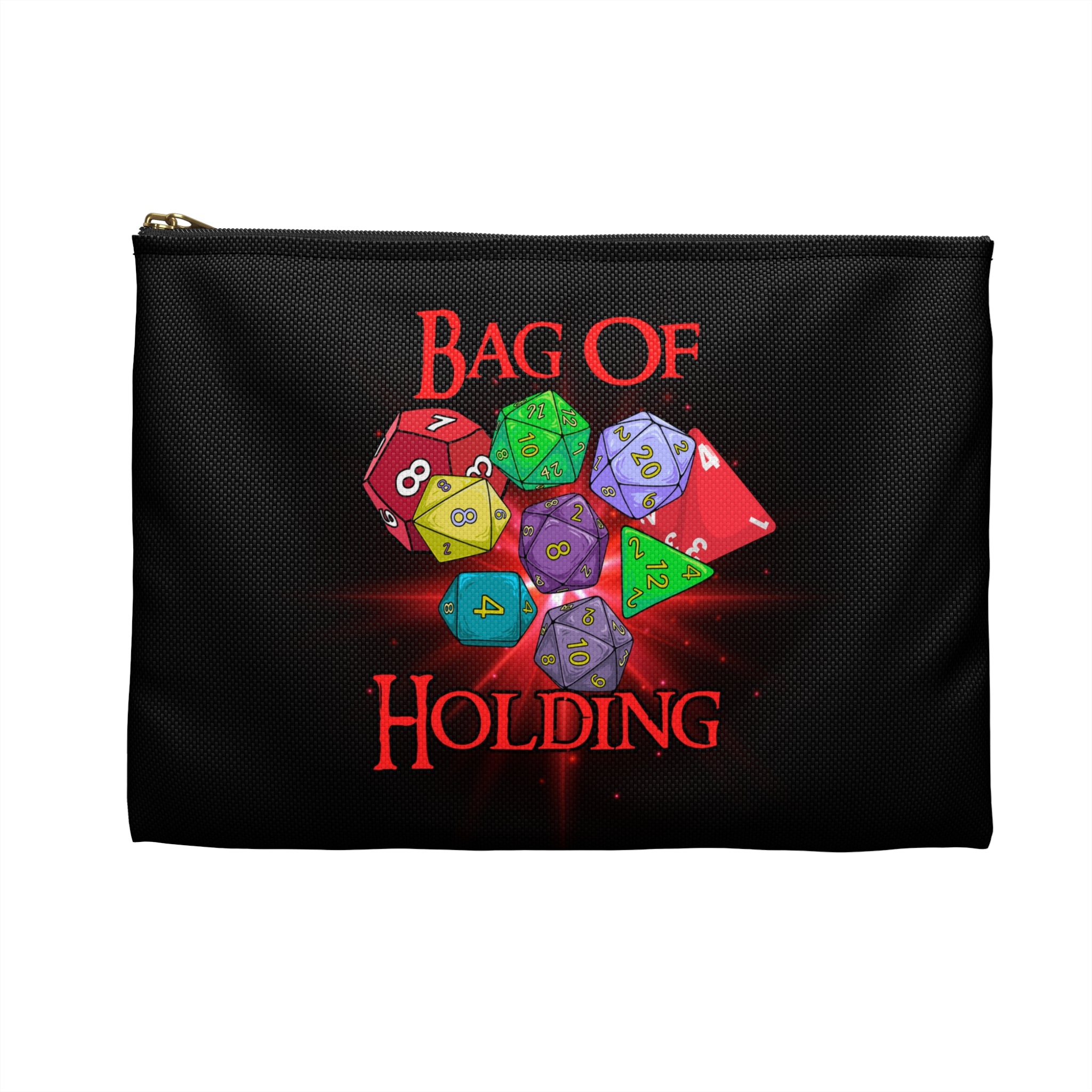 'Bag of Holding' Dice Storage Pouch (RPG Dice, Tabletop Gaming Gear)