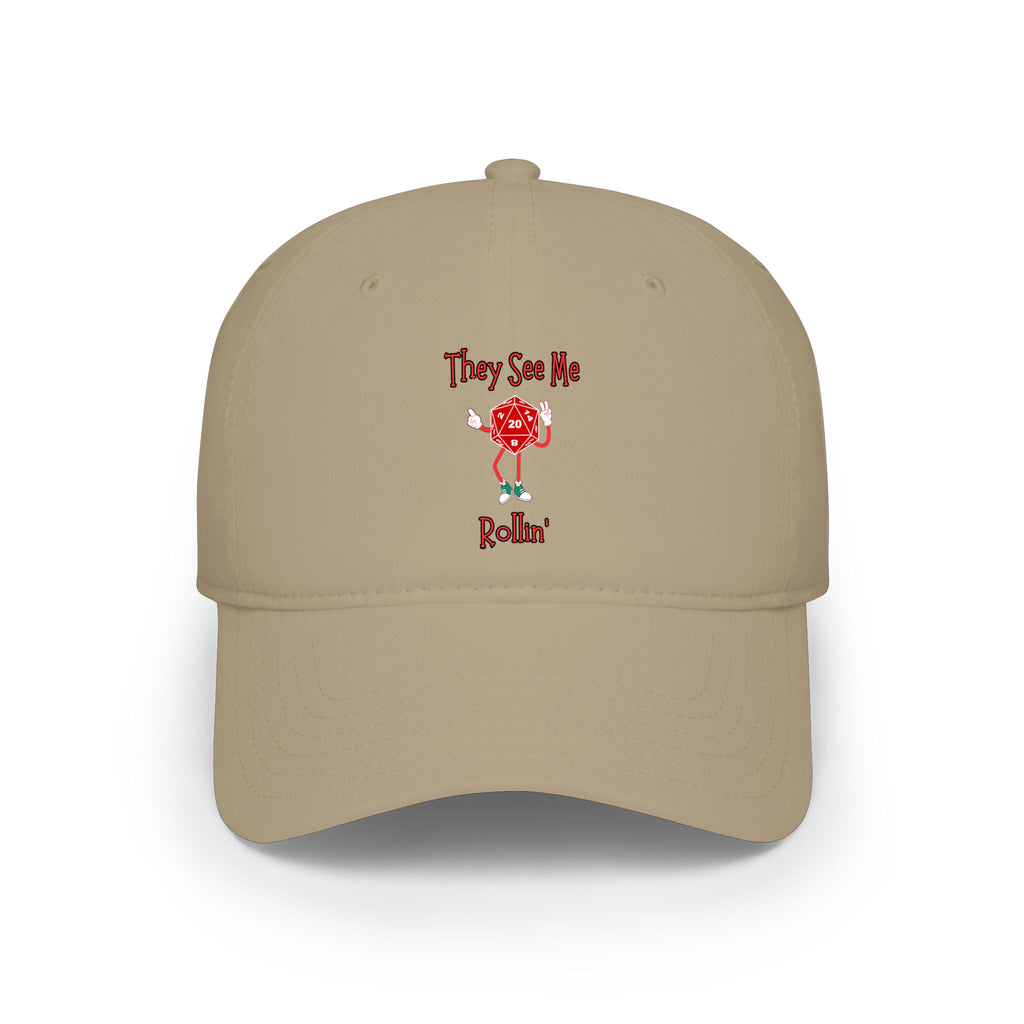 They See Me Rollin' D20 Cap - Low Profile Baseball Hat