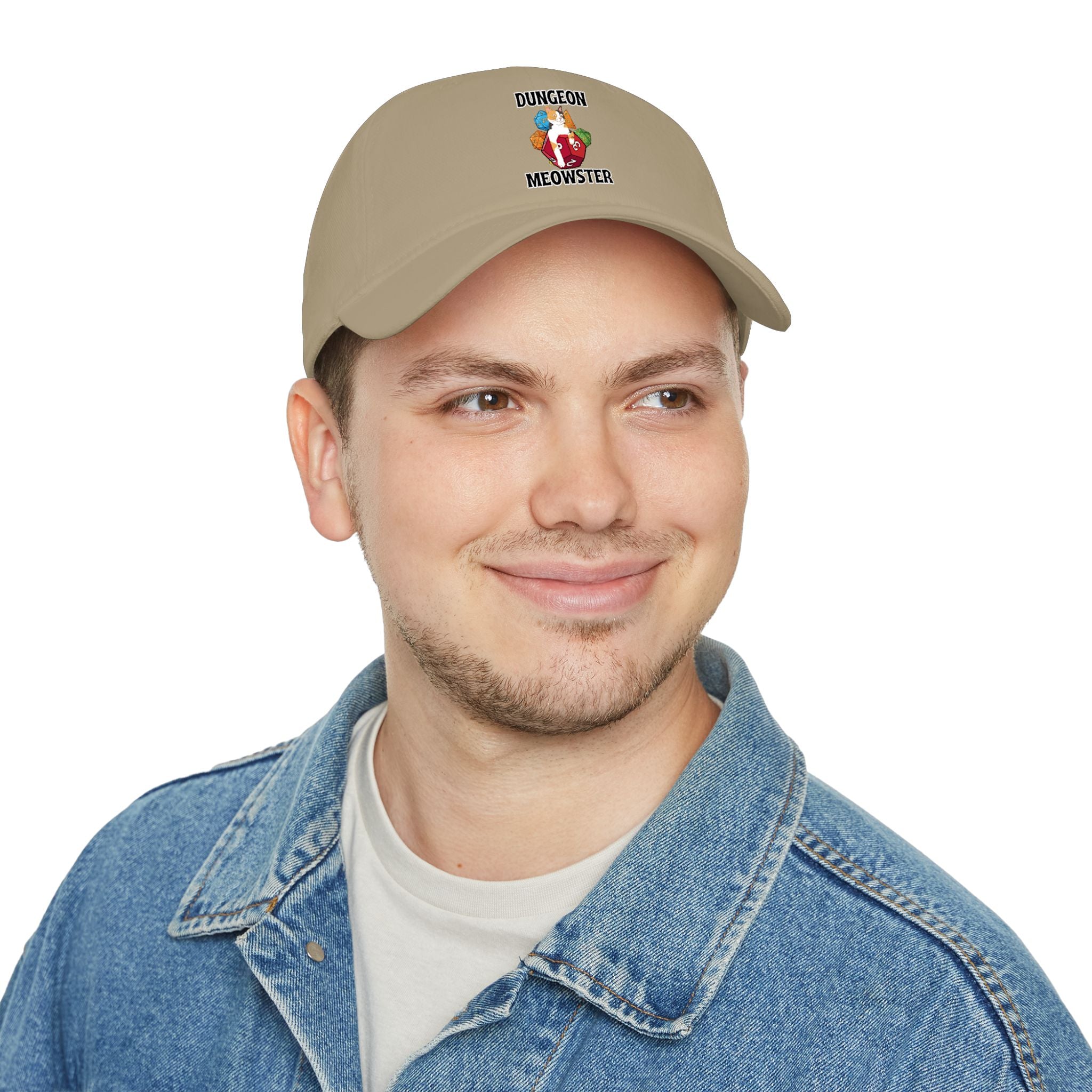 Dungeon Meowster Low-Profile Baseball Cap