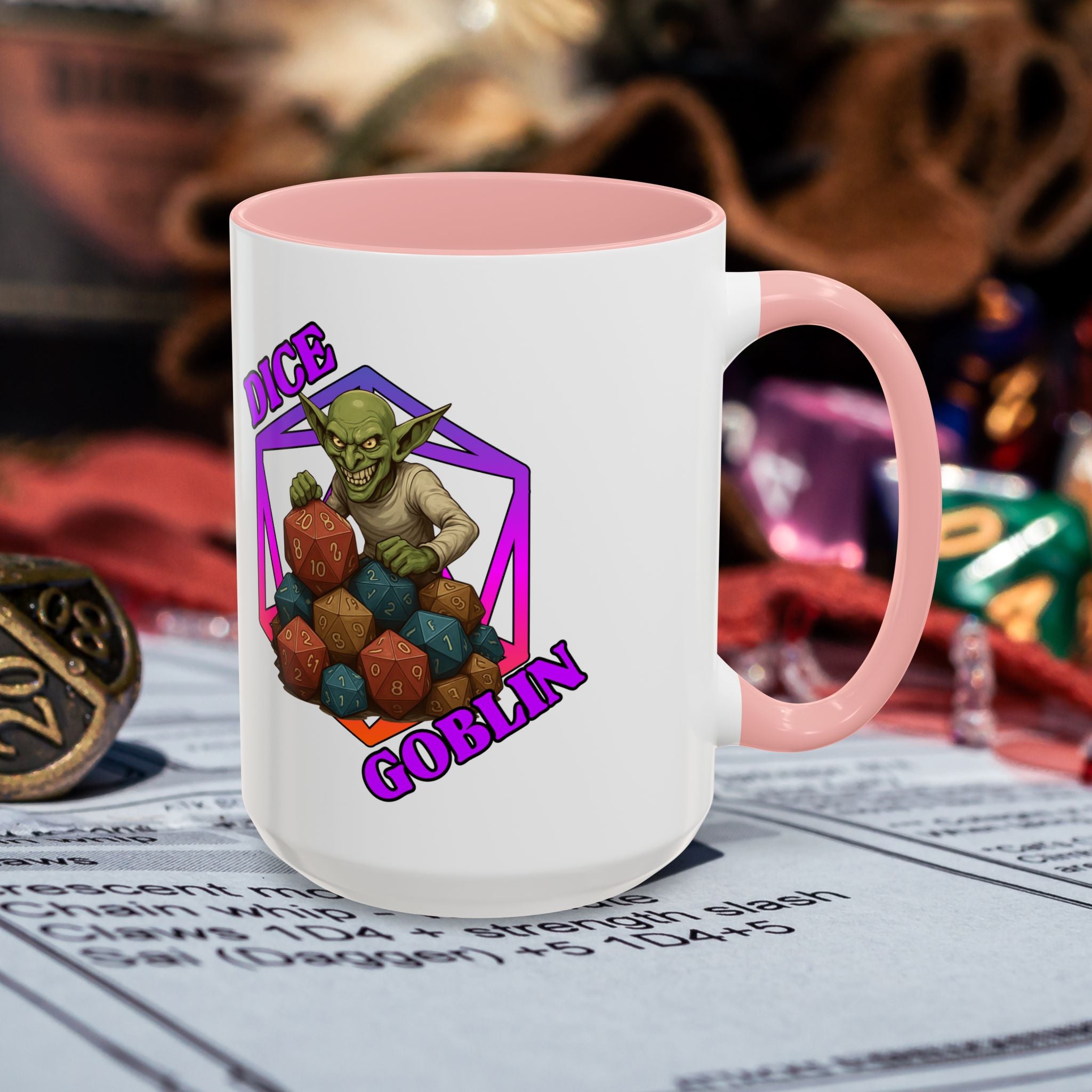 Dice Goblin Coffee Mug — (15oz)