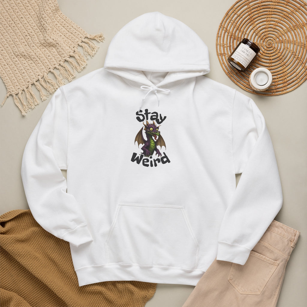 'Stay Weird' Dragon Hoodie