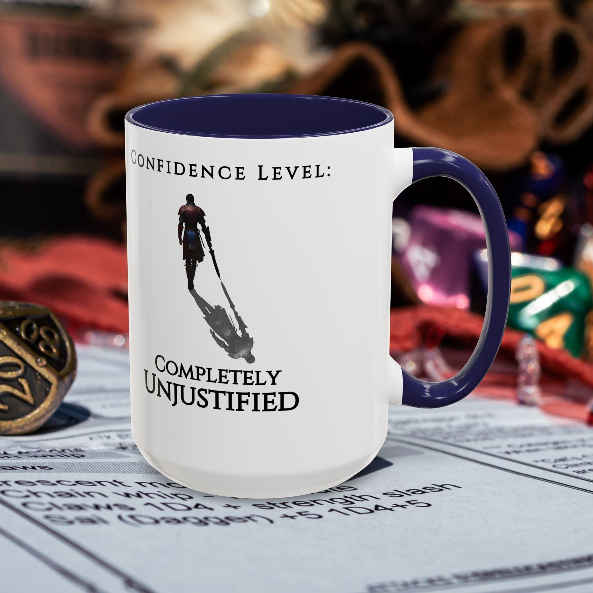 Confidence Level: Completely Unjustified Coffee Mug