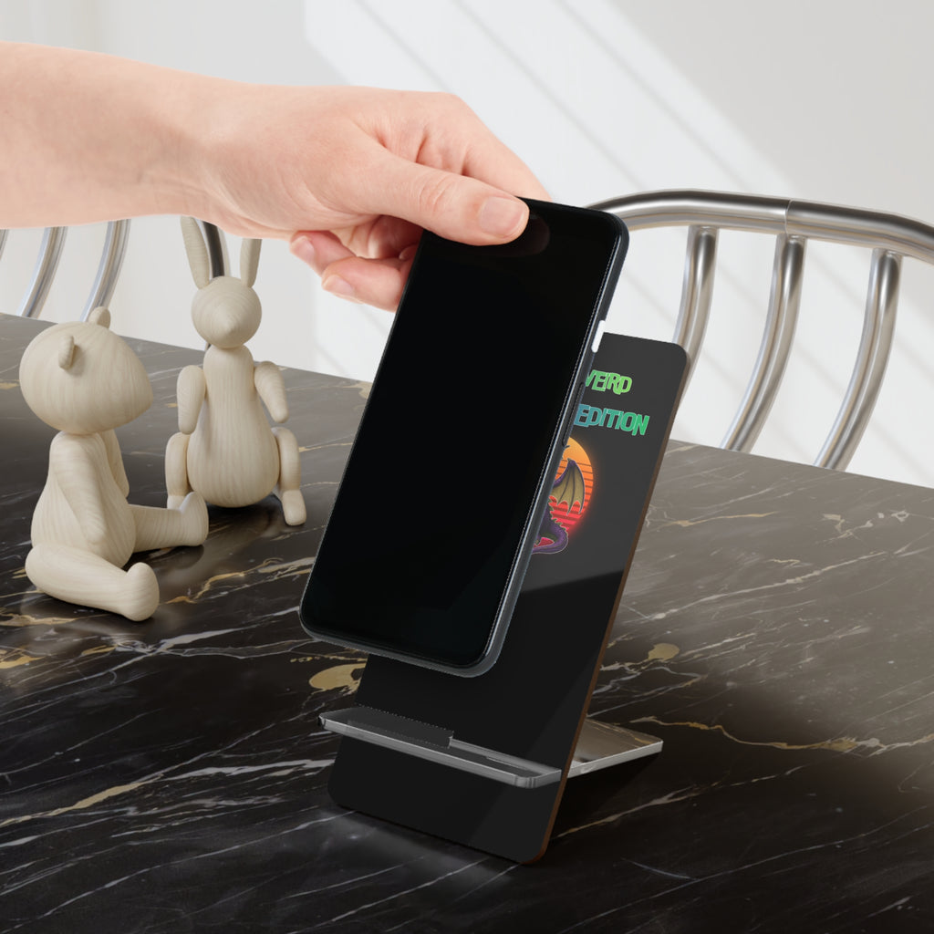 Phone Stand — "I'm Not Weird, I'm Limited Edition"