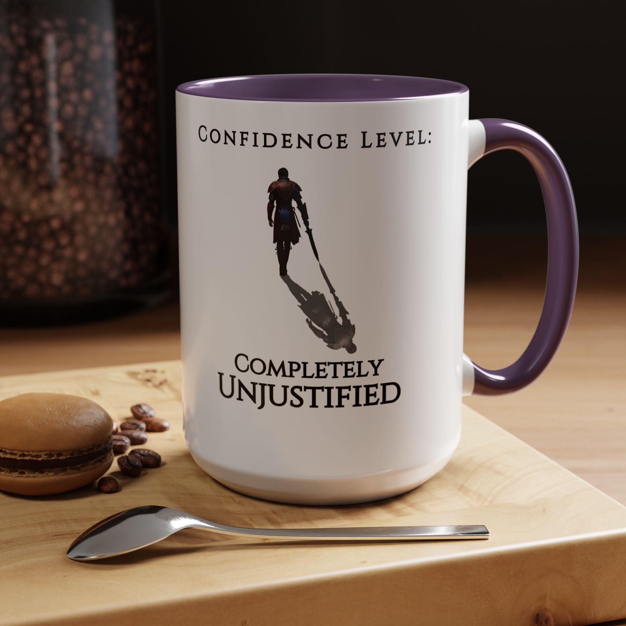 Confidence Level: Completely Unjustified Coffee Mug