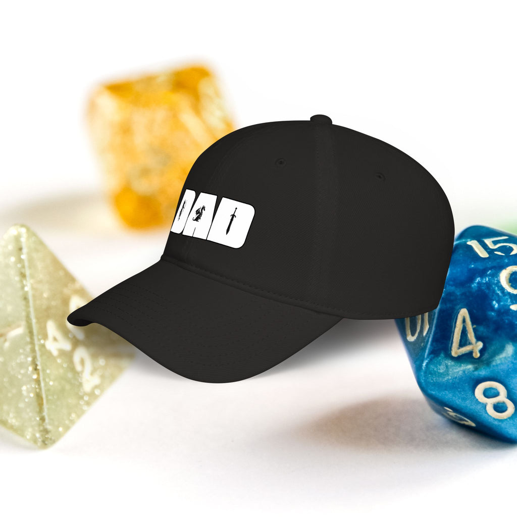 Dad RPG Gamer Cap — Low Profile Baseball Hat for Tabletop & Dungeons & Dragons Fans