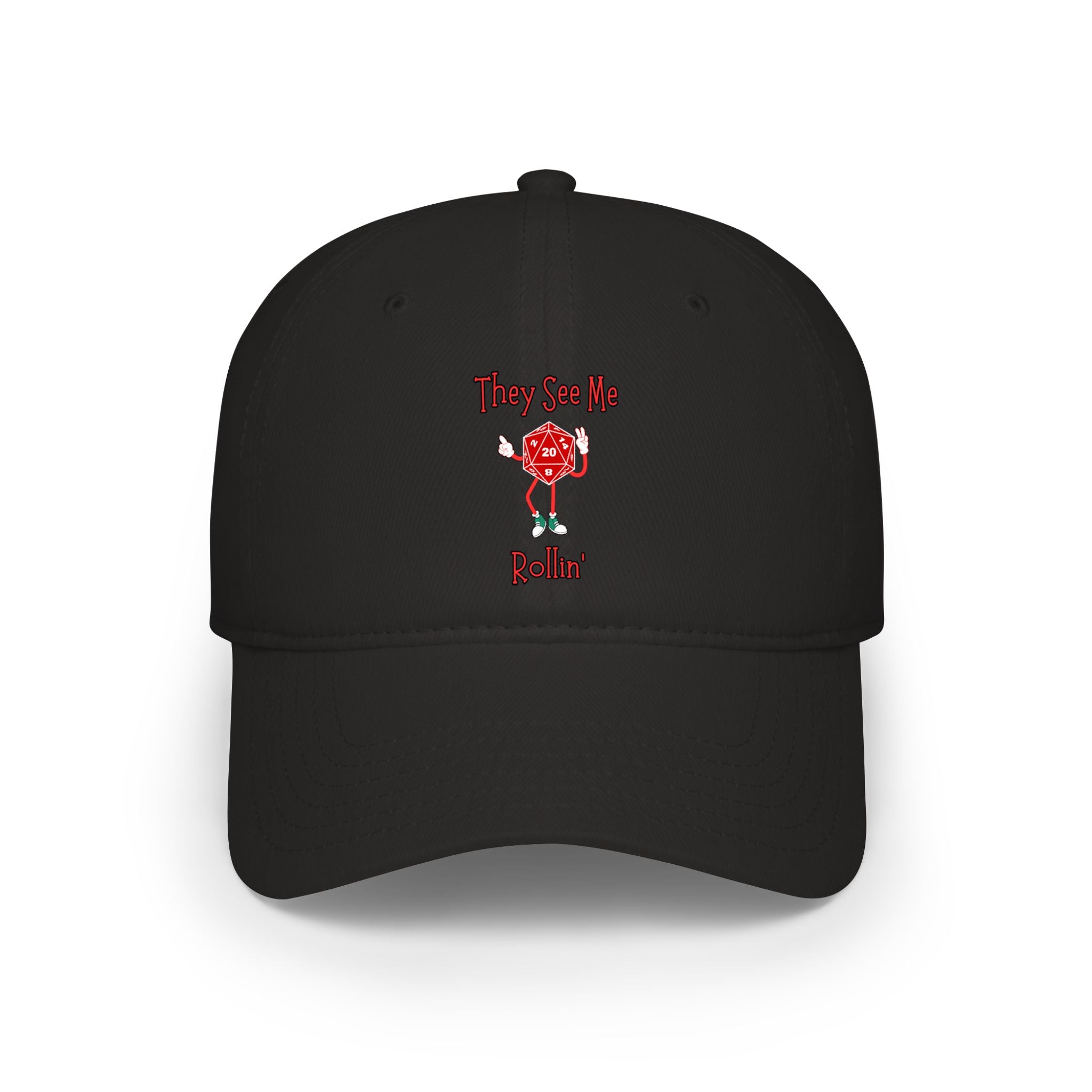 They See Me Rollin' D20 Cap - Low Profile Baseball Hat