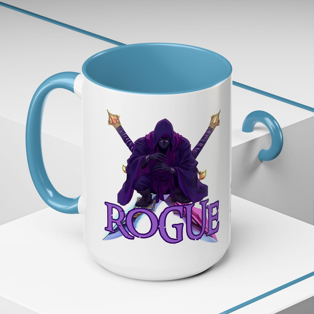 Rogue Gamer Accent Coffee Mug – D&D  Rogue Design (11/15oz)